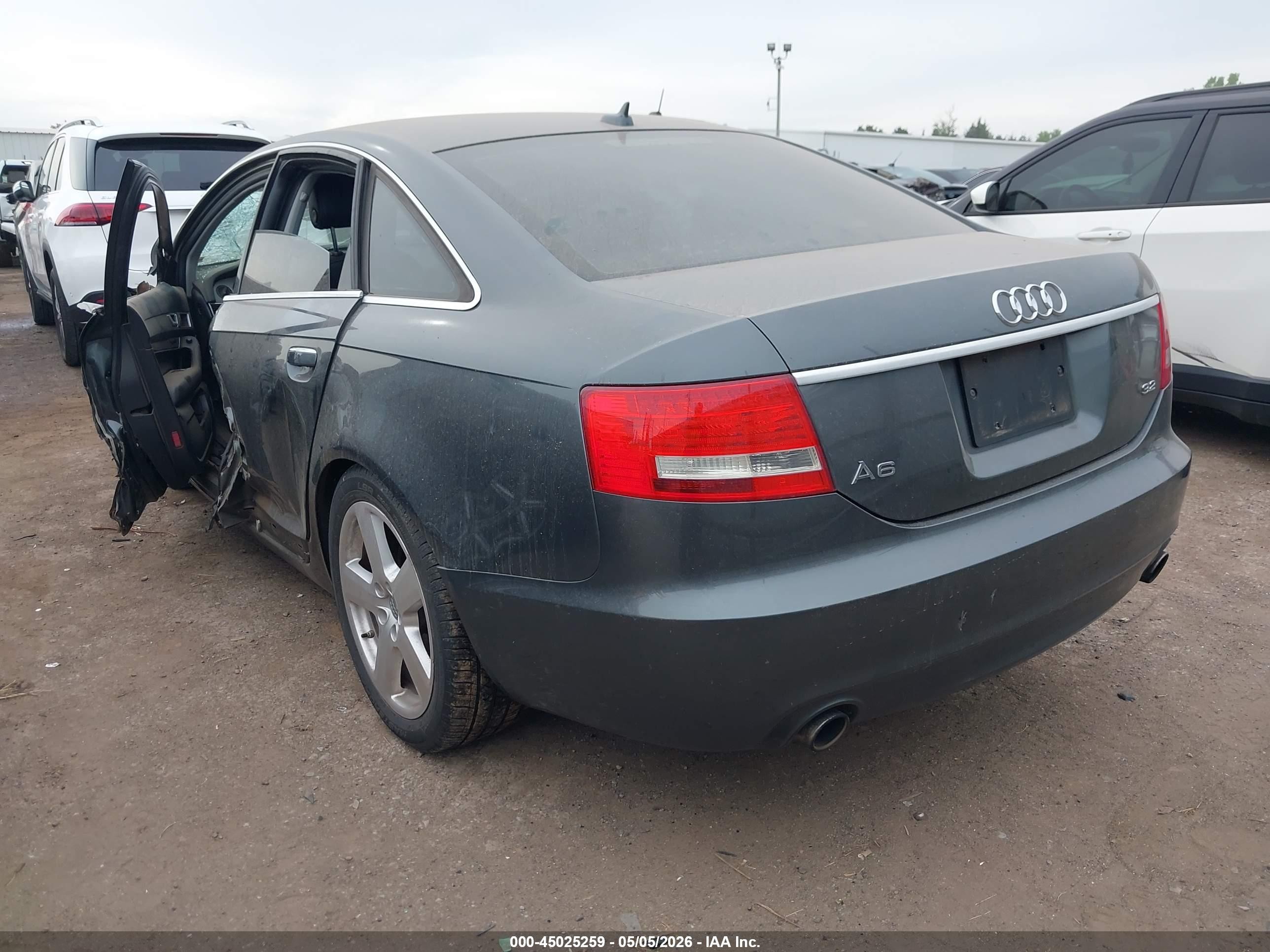 2007 Audi A6 3.2 Black vin: WAUBH74F37N102752