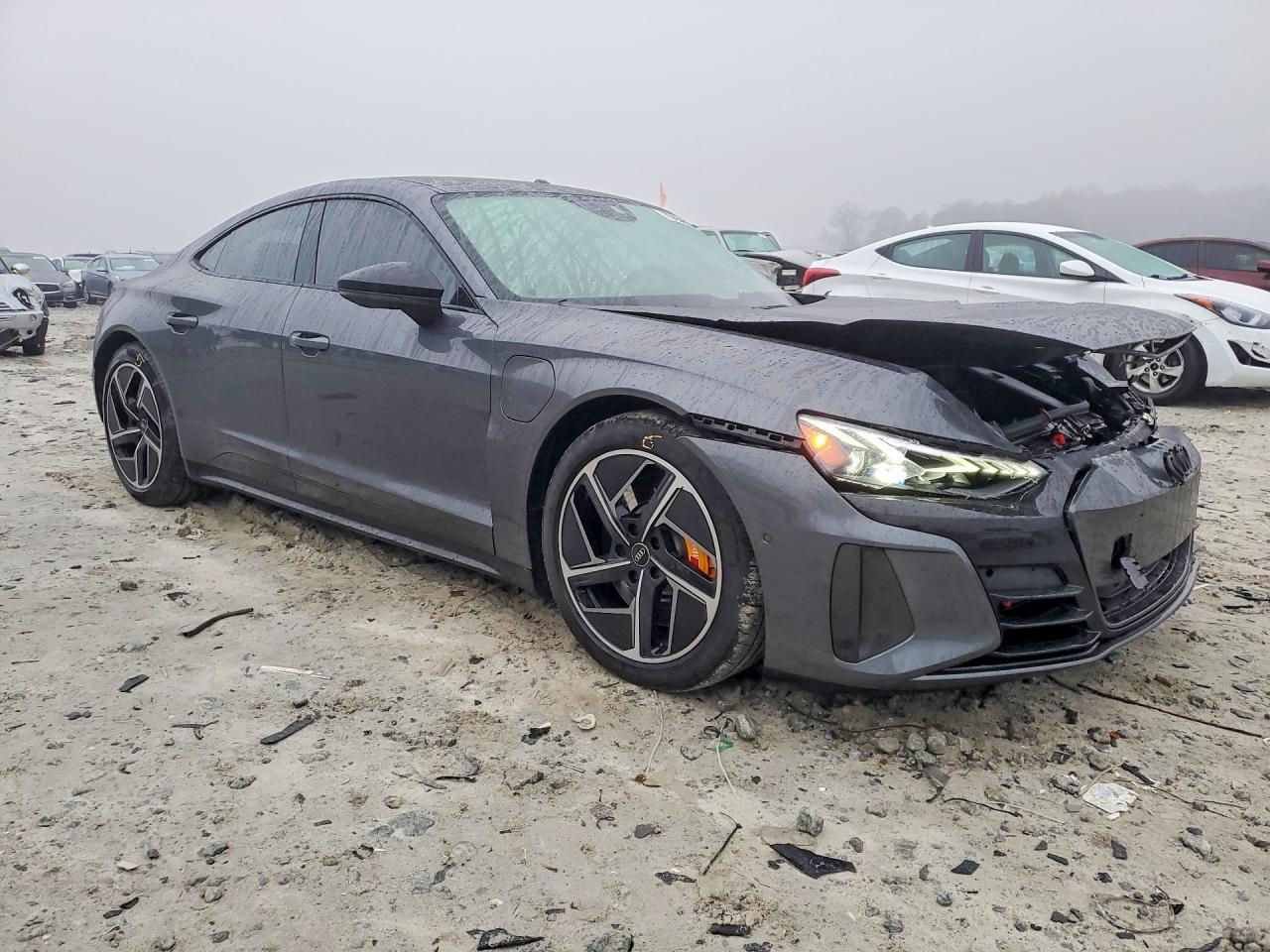 2024 Audi Rs E-tron Gt Gray vin: WAUBHBFW8R7901384