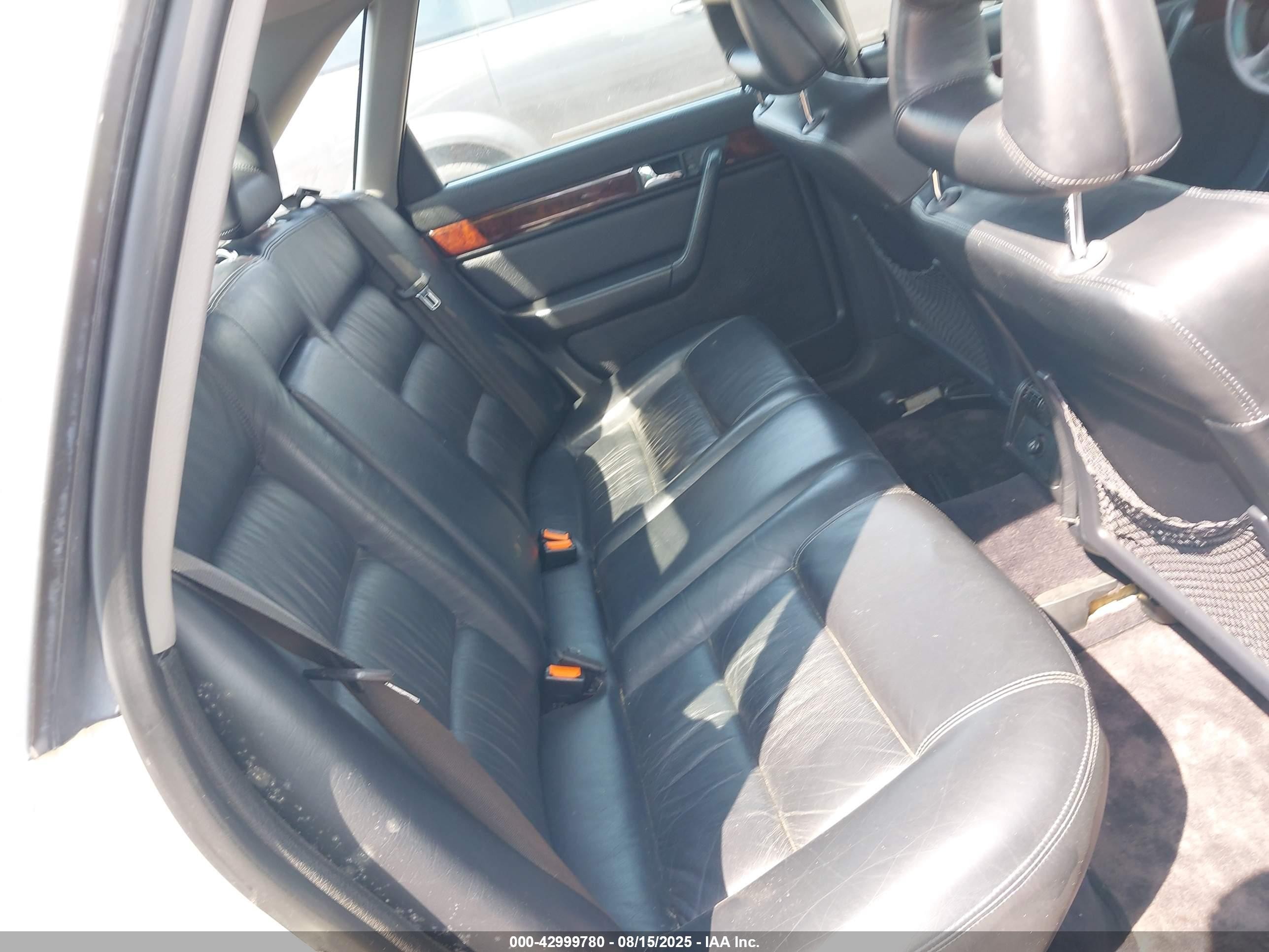 1994 Audi 100 S White vin: WAUBJ84A8RN001255