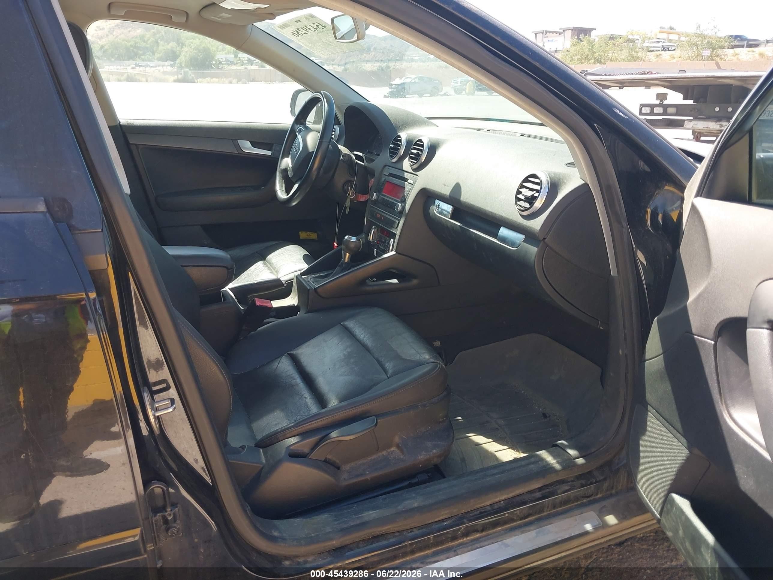 2011 Audi A3 2.0 Tdi Premium Black vin: WAUBJAFM0BA095630