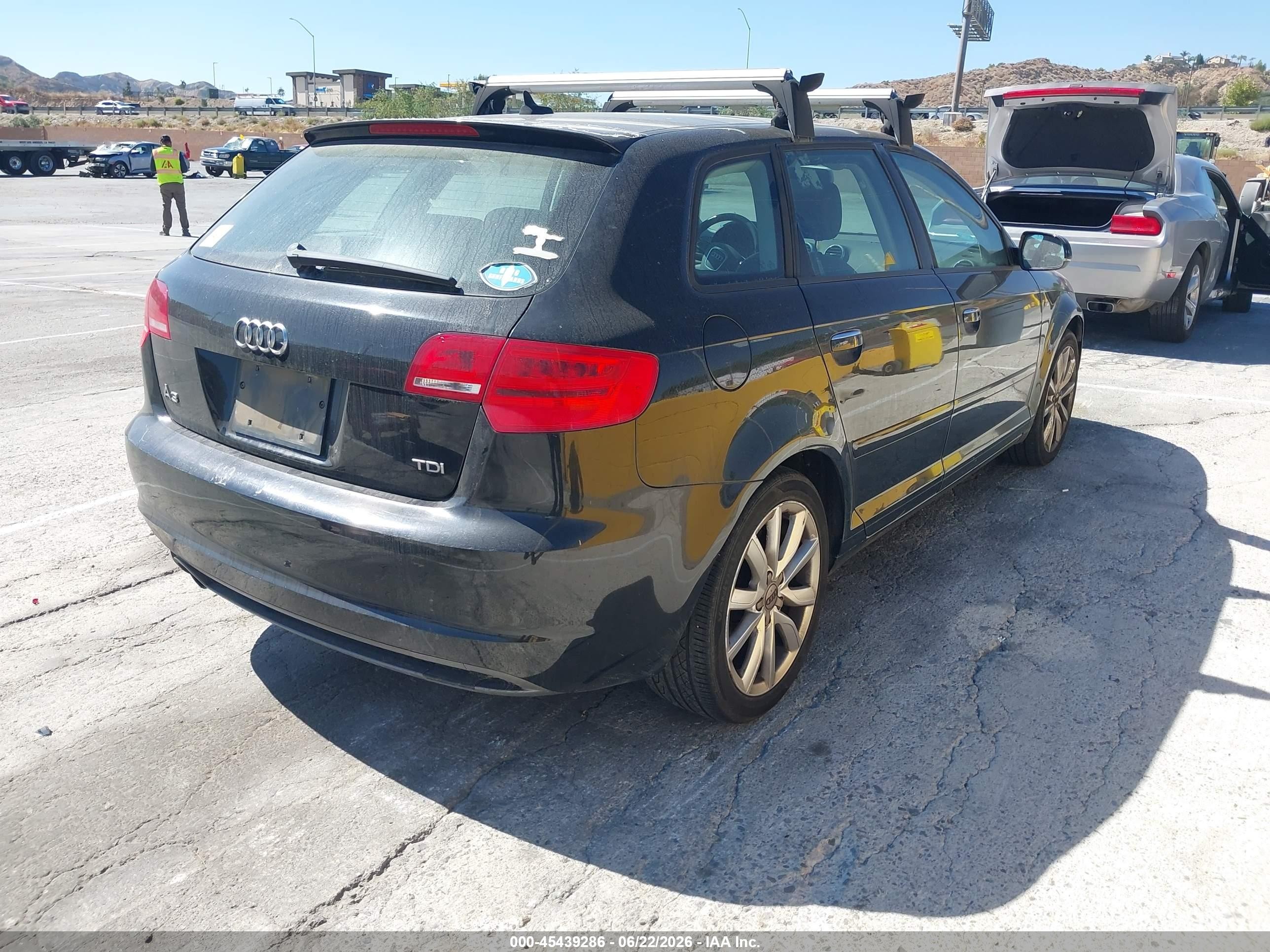 2011 Audi A3 2.0 Tdi Premium Black vin: WAUBJAFM0BA095630