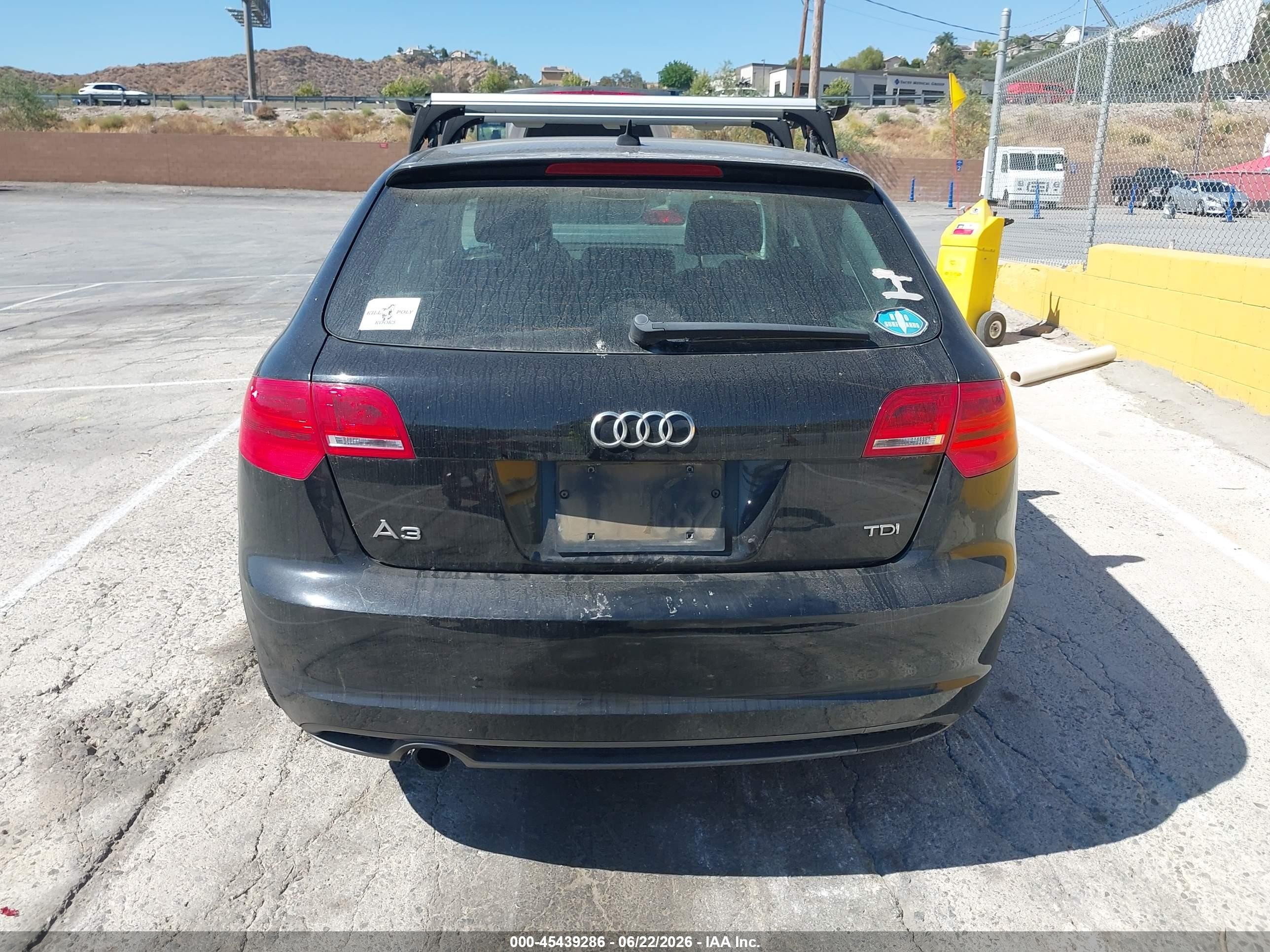 2011 Audi A3 2.0 Tdi Premium Black vin: WAUBJAFM0BA095630