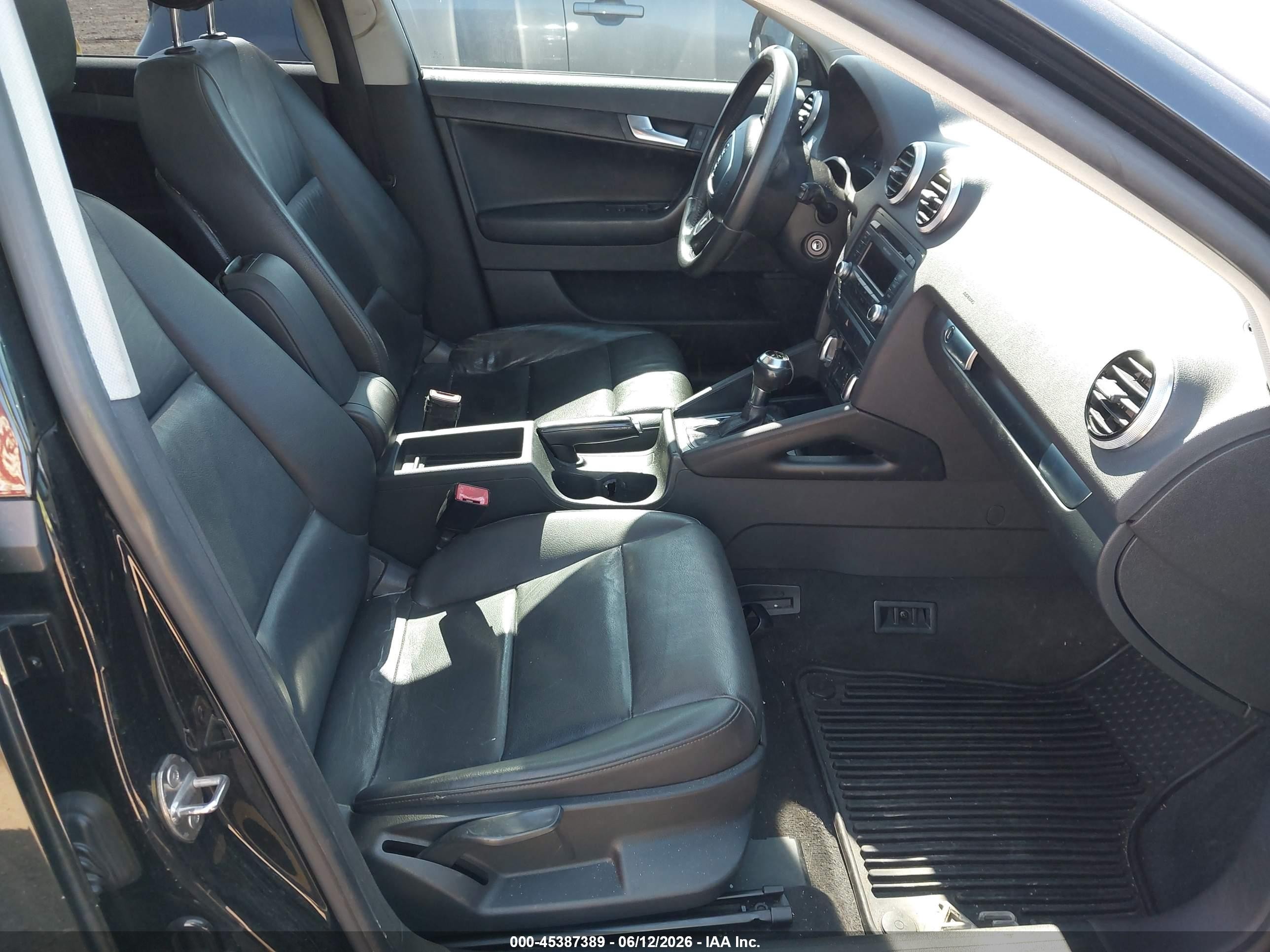 2011 Audi A3 2.0 Tdi Premium Black vin: WAUBJAFM0BA137536