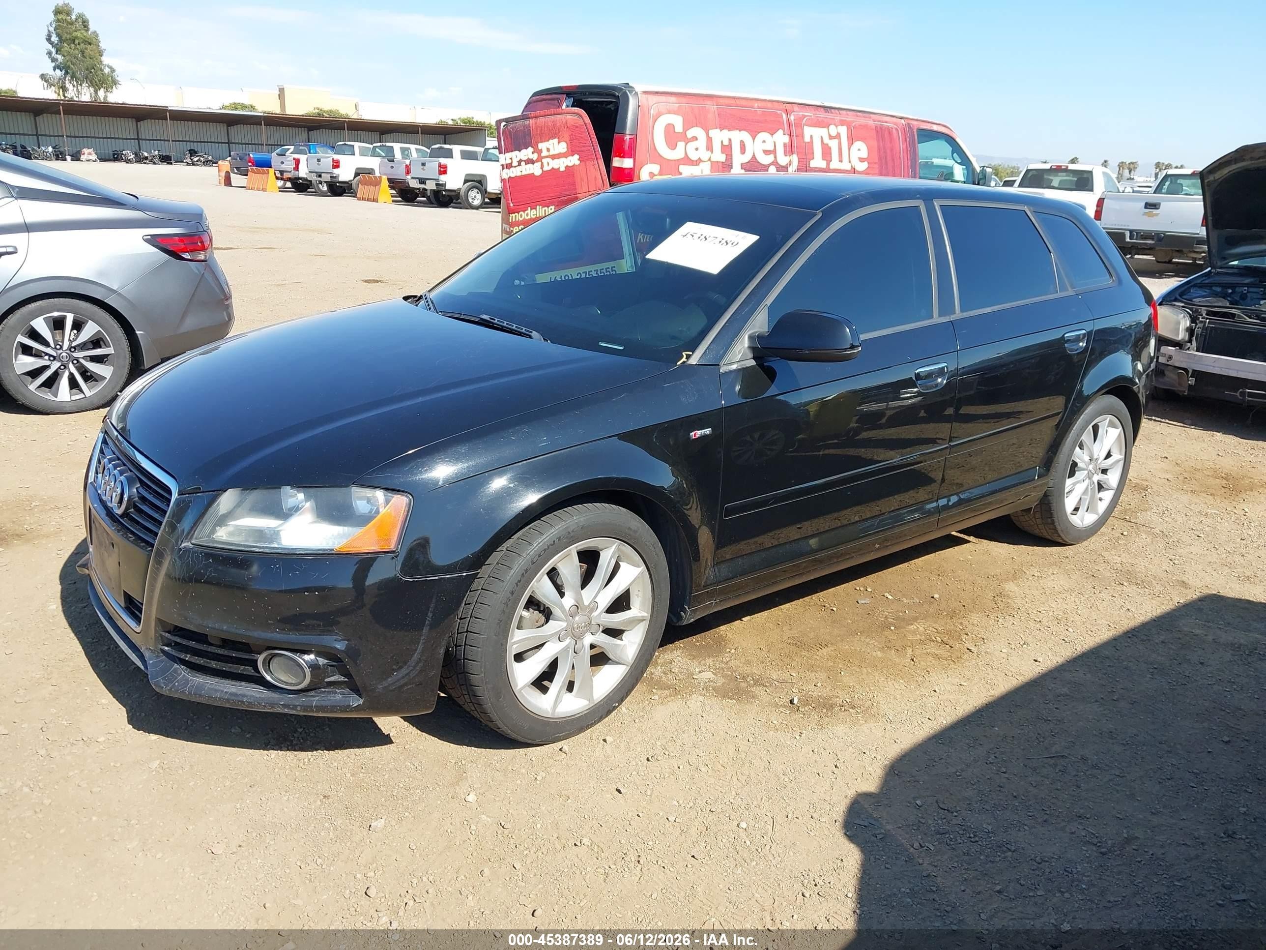 2011 Audi A3 2.0 Tdi Premium Black vin: WAUBJAFM0BA137536