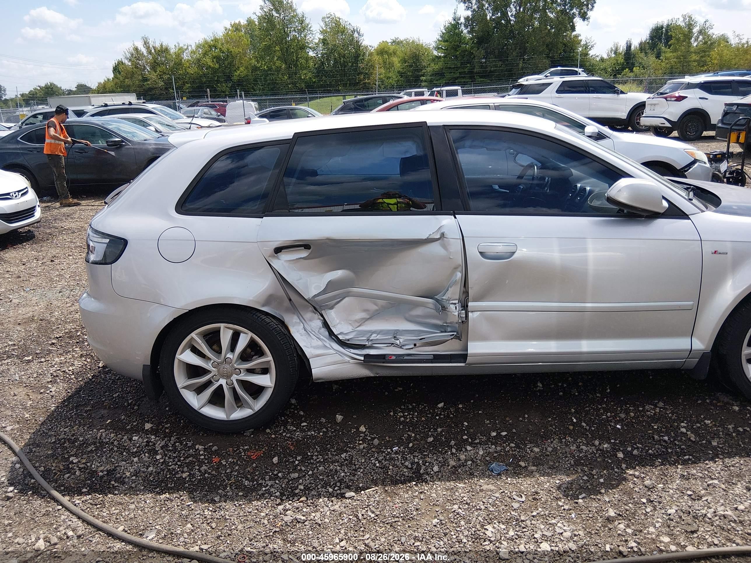 2012 Audi A3 2.0 Tdi Premium Silver vin: WAUBJAFM0CA029628