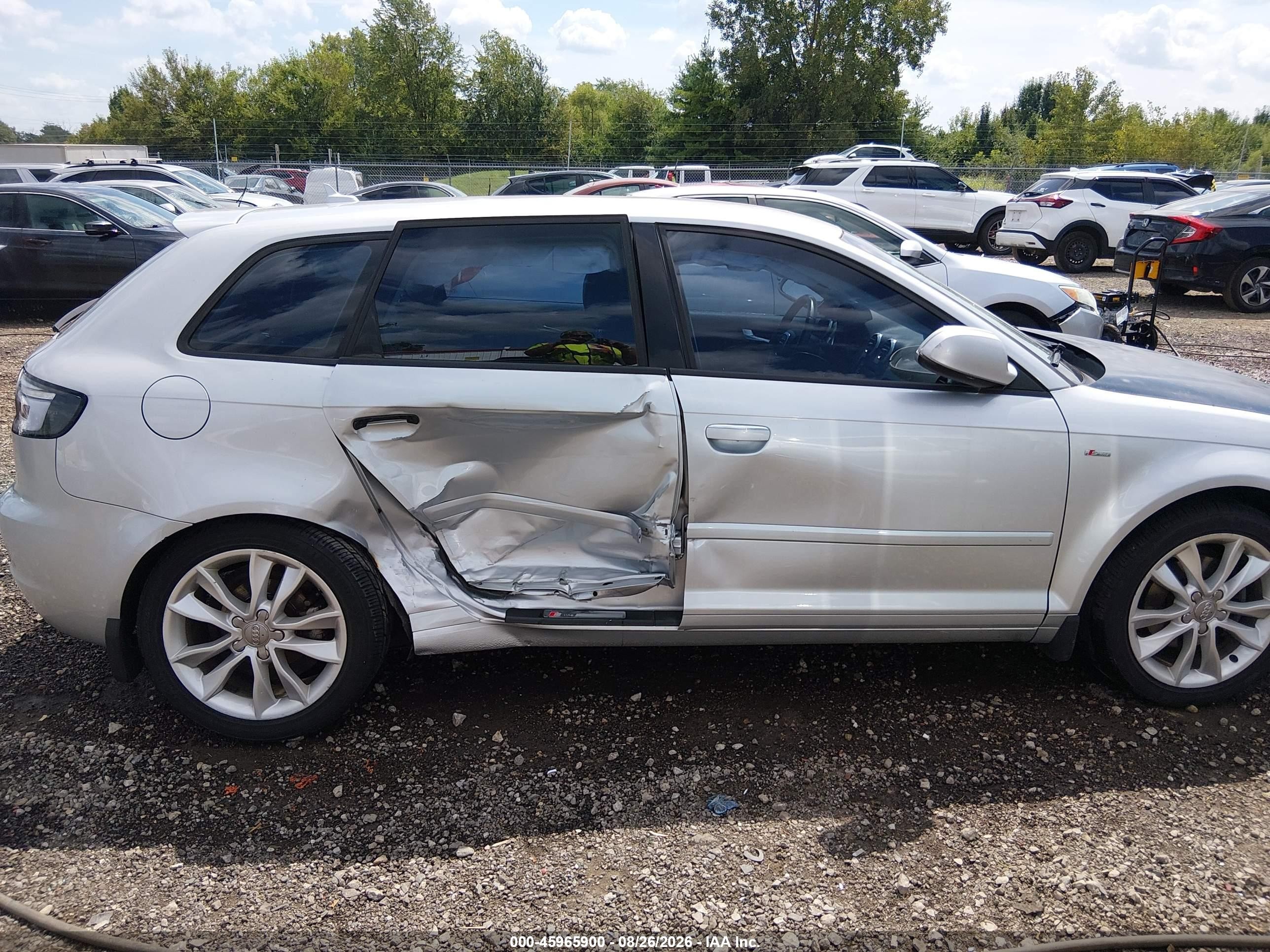 2012 Audi A3 2.0 Tdi Premium Silver vin: WAUBJAFM0CA029628