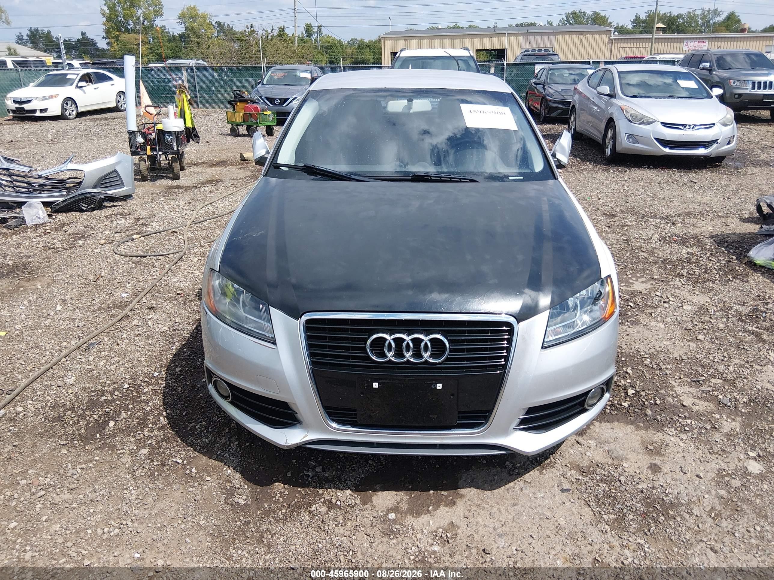 2012 Audi A3 2.0 Tdi Premium Silver vin: WAUBJAFM0CA029628