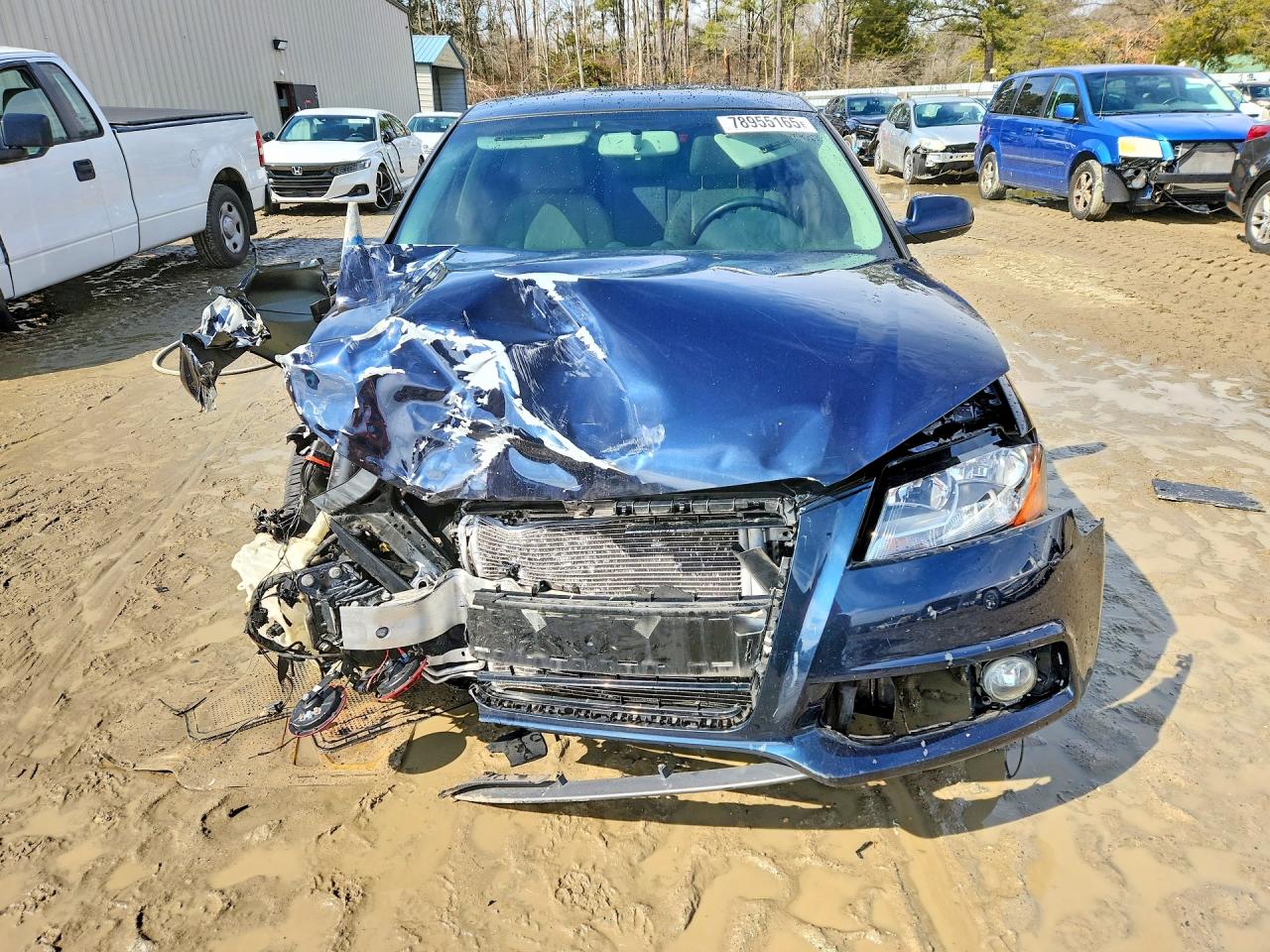 2012 Audi A3 Premium Blue vin: WAUBJAFM0CA089652