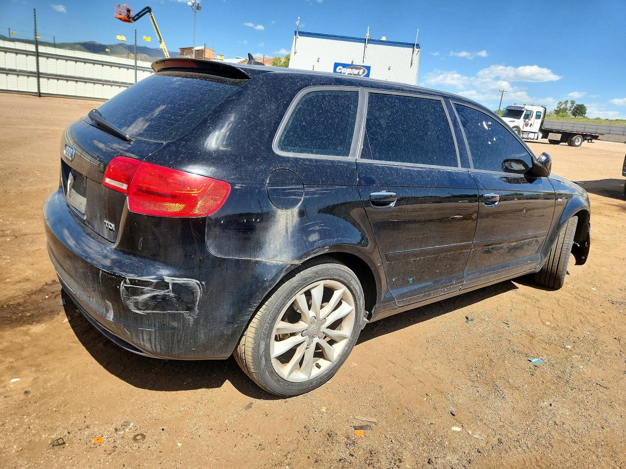 2012 Audi A3 Premium Black vin: WAUBJAFM1CA079227