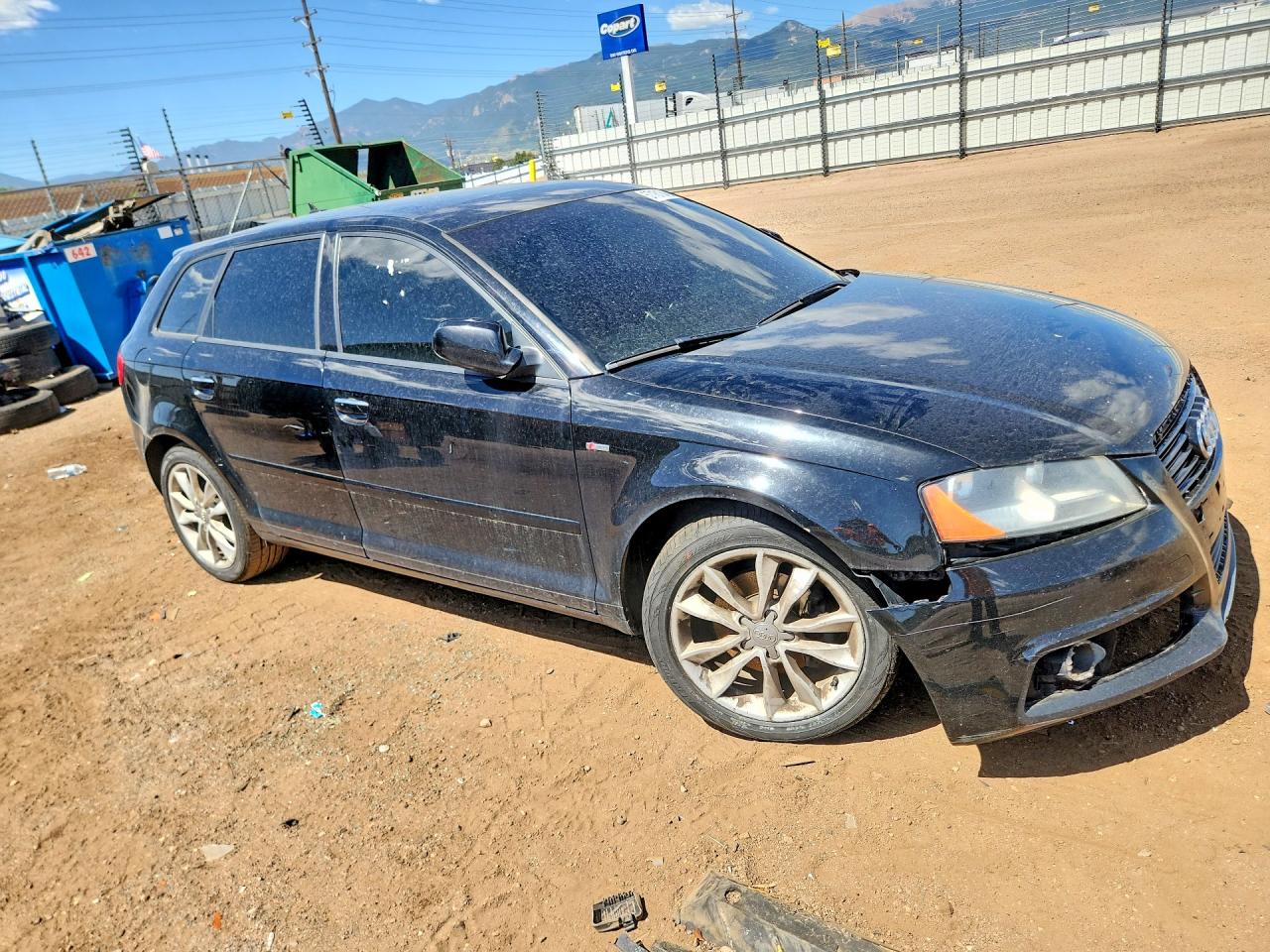 2012 Audi A3 Premium Black vin: WAUBJAFM1CA079227