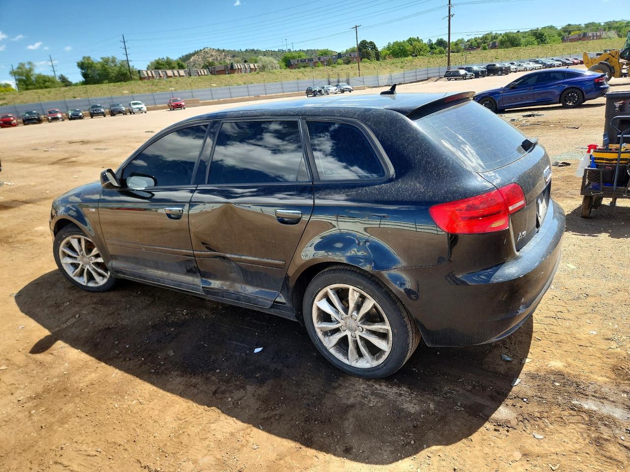 2012 Audi A3 Premium Black vin: WAUBJAFM1CA079227