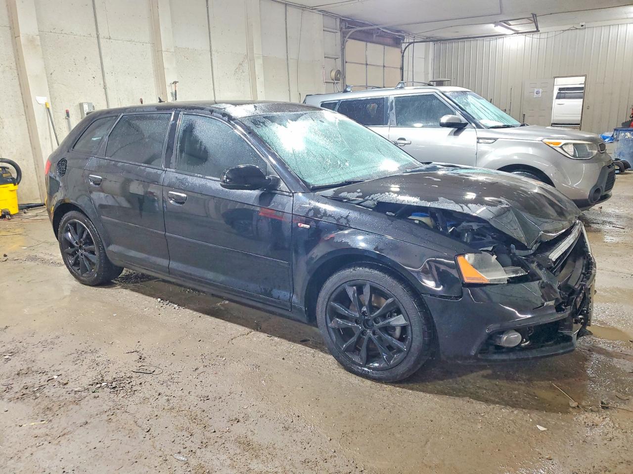 2013 Audi A3 Premium Black vin: WAUBJAFM1DA011396