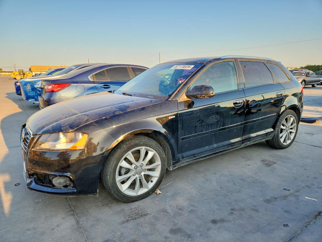 2012 Audi A3 Premium Black vin: WAUBJAFM7CA088546
