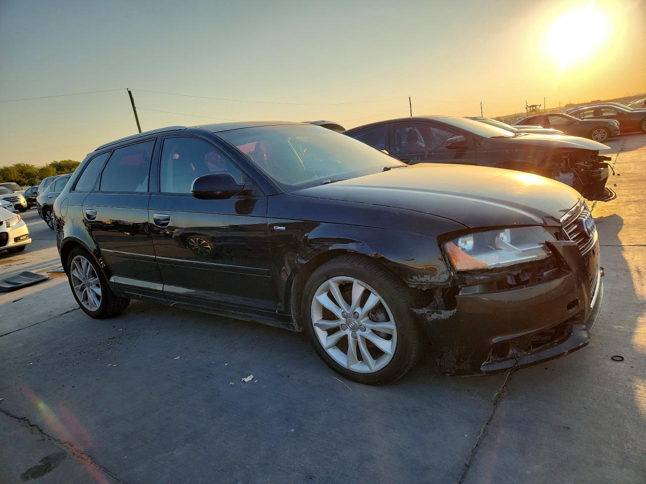 2012 Audi A3 Premium Black vin: WAUBJAFM7CA088546