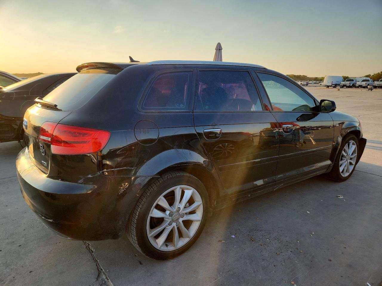 2012 Audi A3 Premium Black vin: WAUBJAFM7CA088546