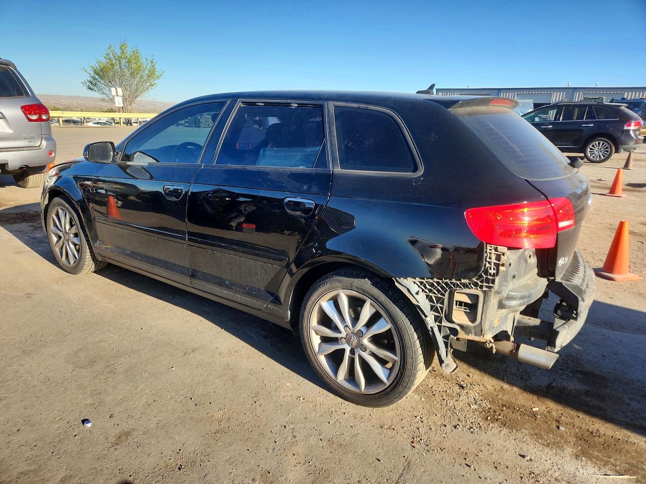 2012 Audi A3 Premium Black vin: WAUBJAFM8CA138354