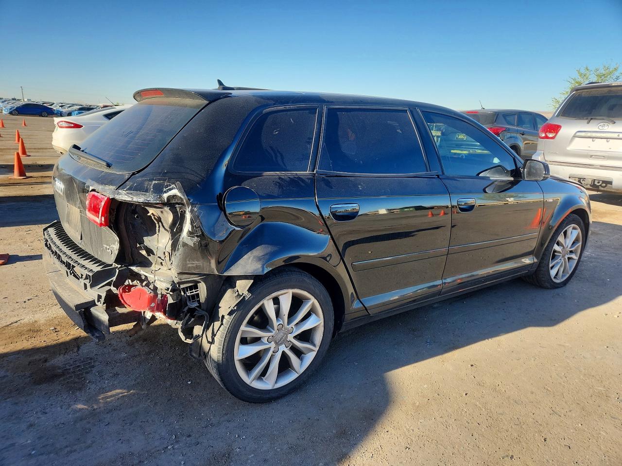 2012 Audi A3 Premium Black vin: WAUBJAFM8CA138354