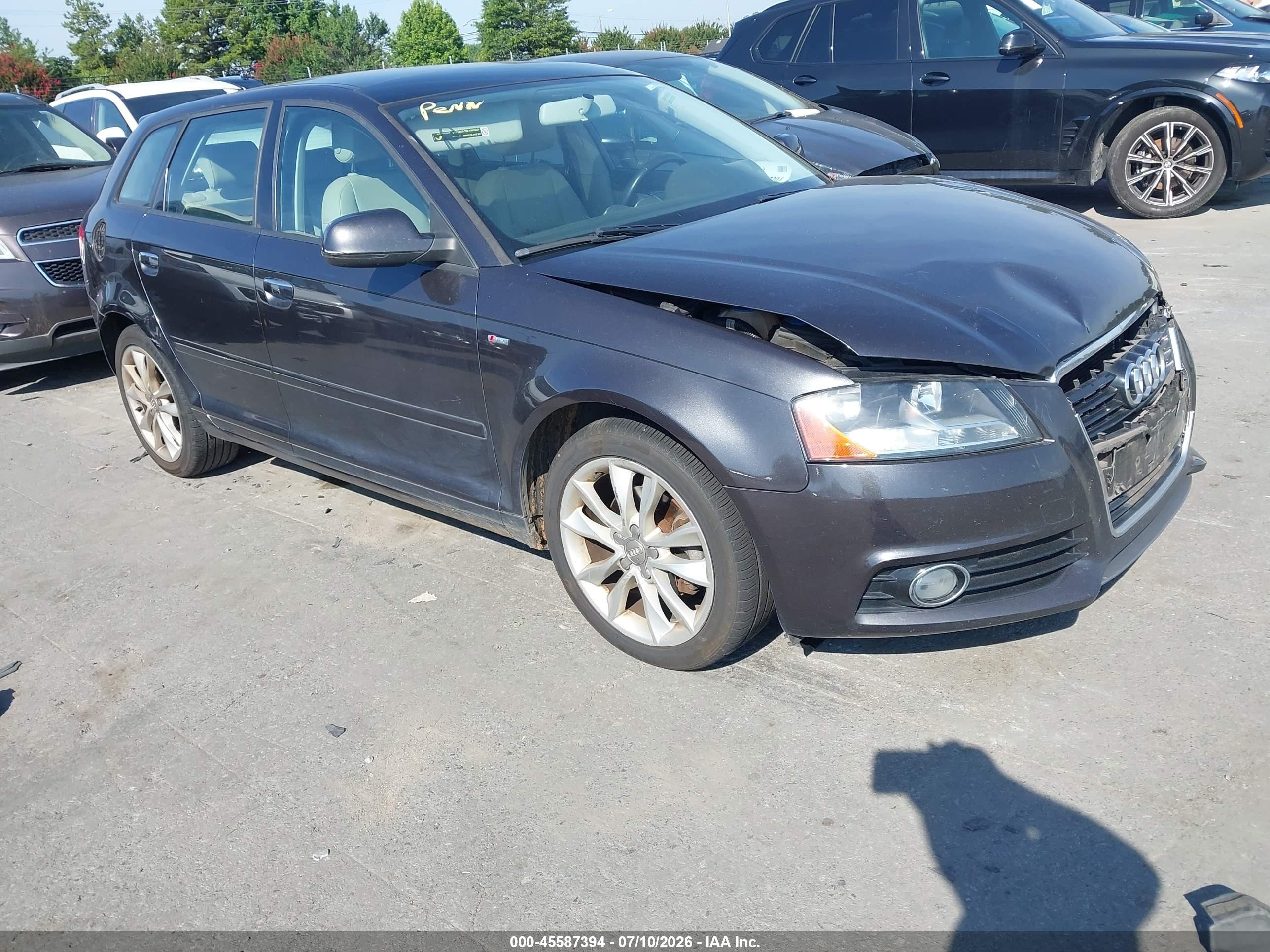 2011 Audi A3 2.0 Tdi Premium Gray vin: WAUBJAFM9BA125594