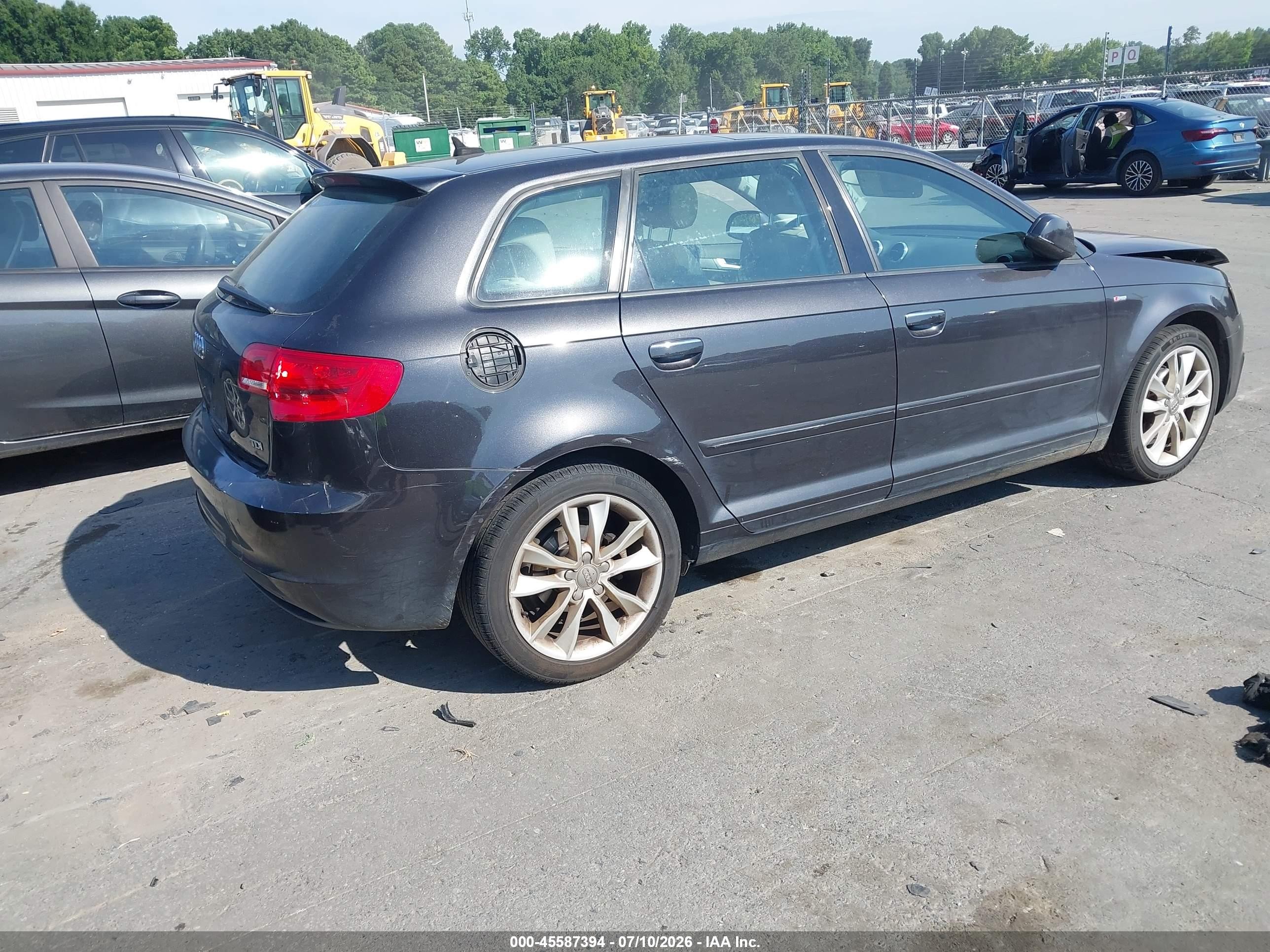 2011 Audi A3 2.0 Tdi Premium Gray vin: WAUBJAFM9BA125594