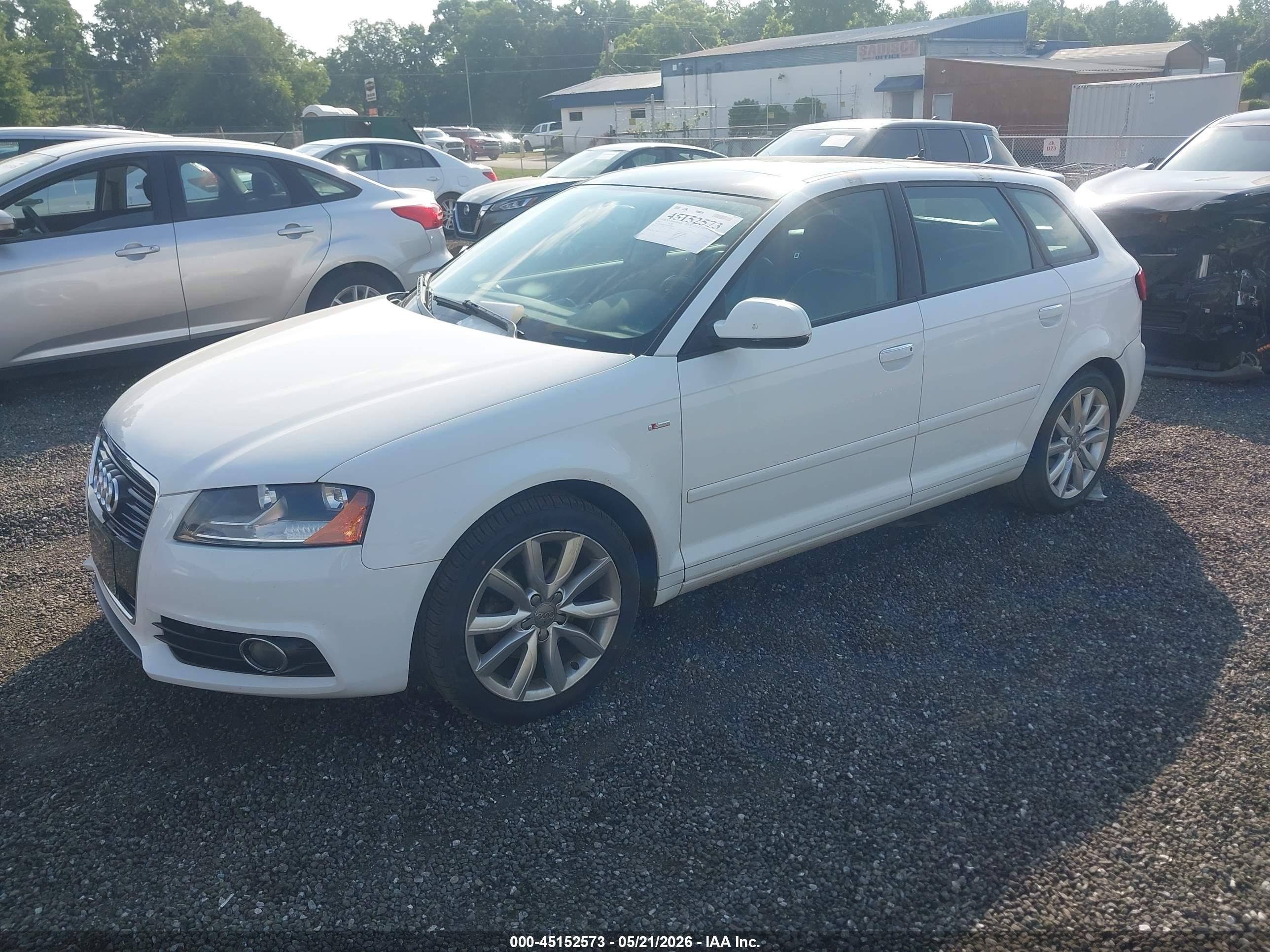 2011 Audi A3 2.0 Tdi Premium White vin: WAUBJBFM1BA069849