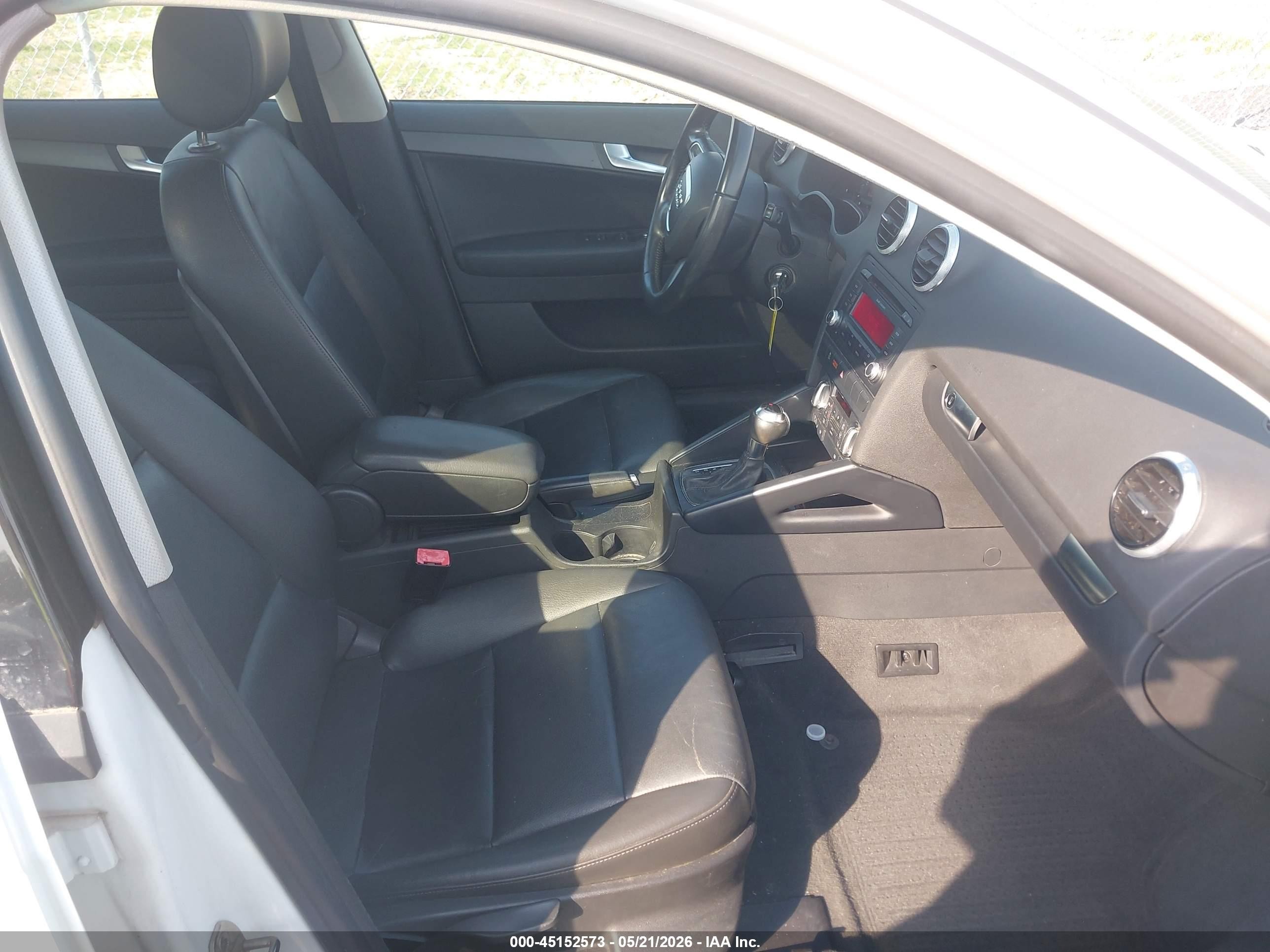 2011 Audi A3 2.0 Tdi Premium White vin: WAUBJBFM1BA069849