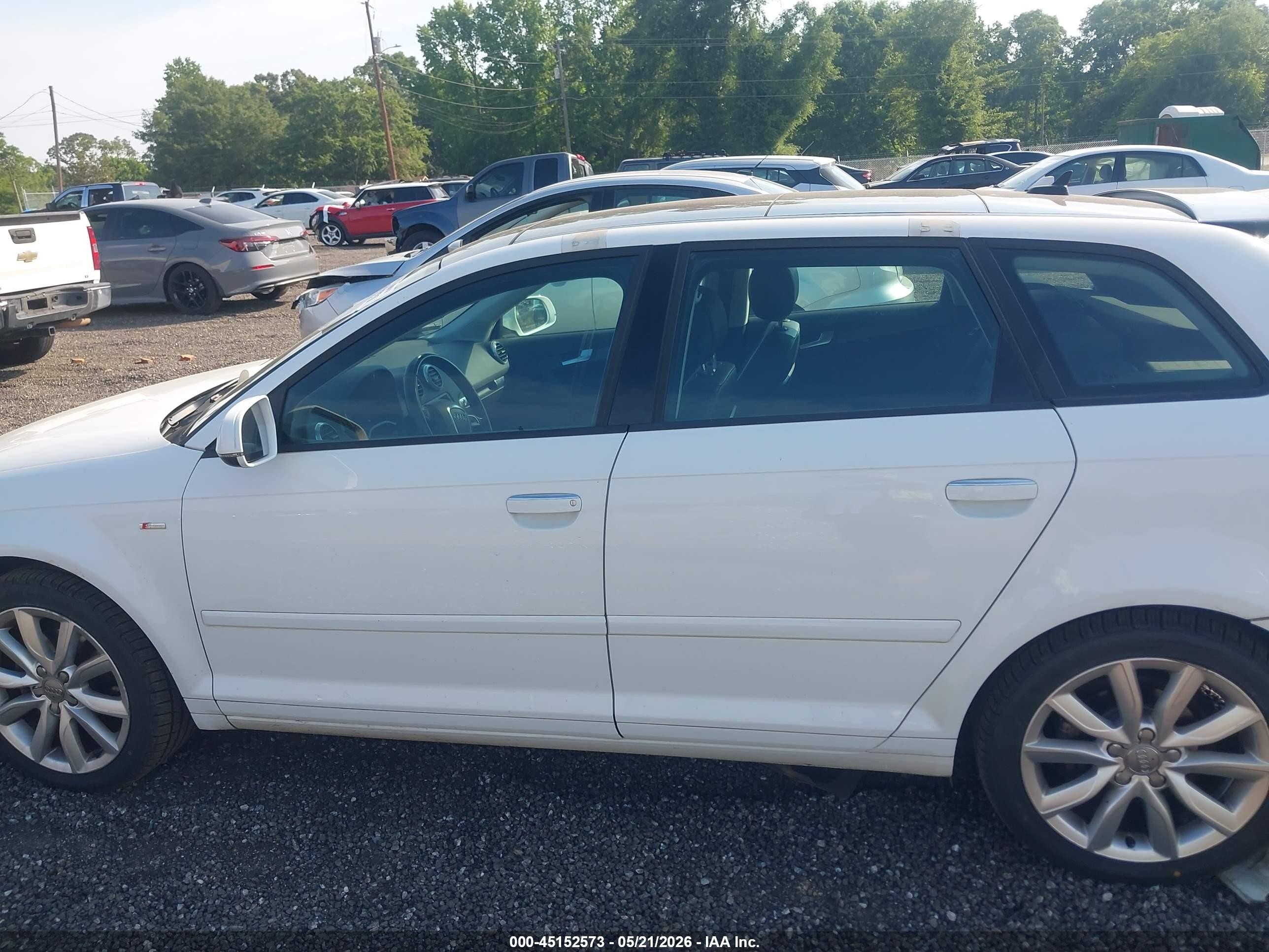 2011 Audi A3 2.0 Tdi Premium White vin: WAUBJBFM1BA069849