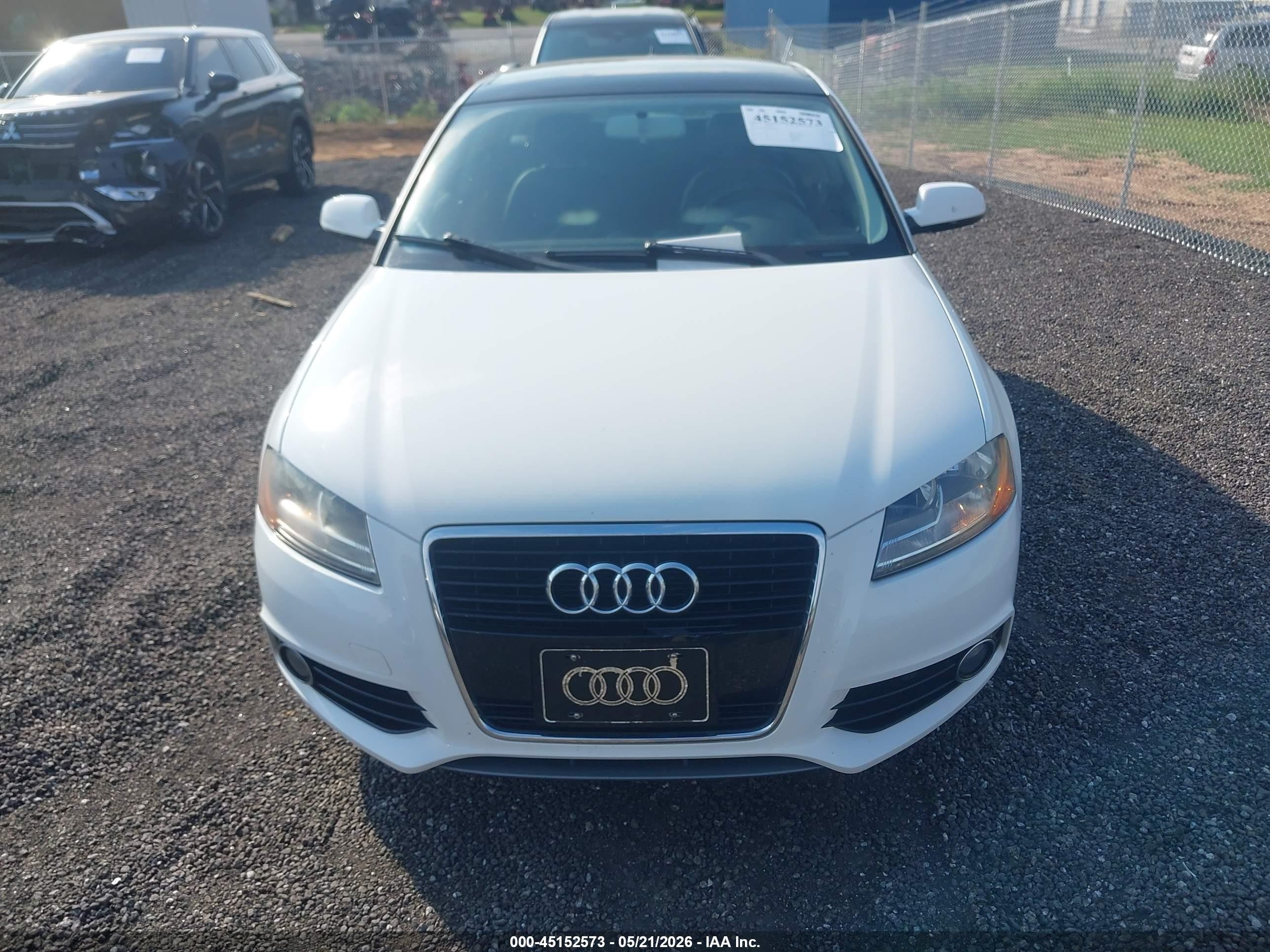 2011 Audi A3 2.0 Tdi Premium White vin: WAUBJBFM1BA069849