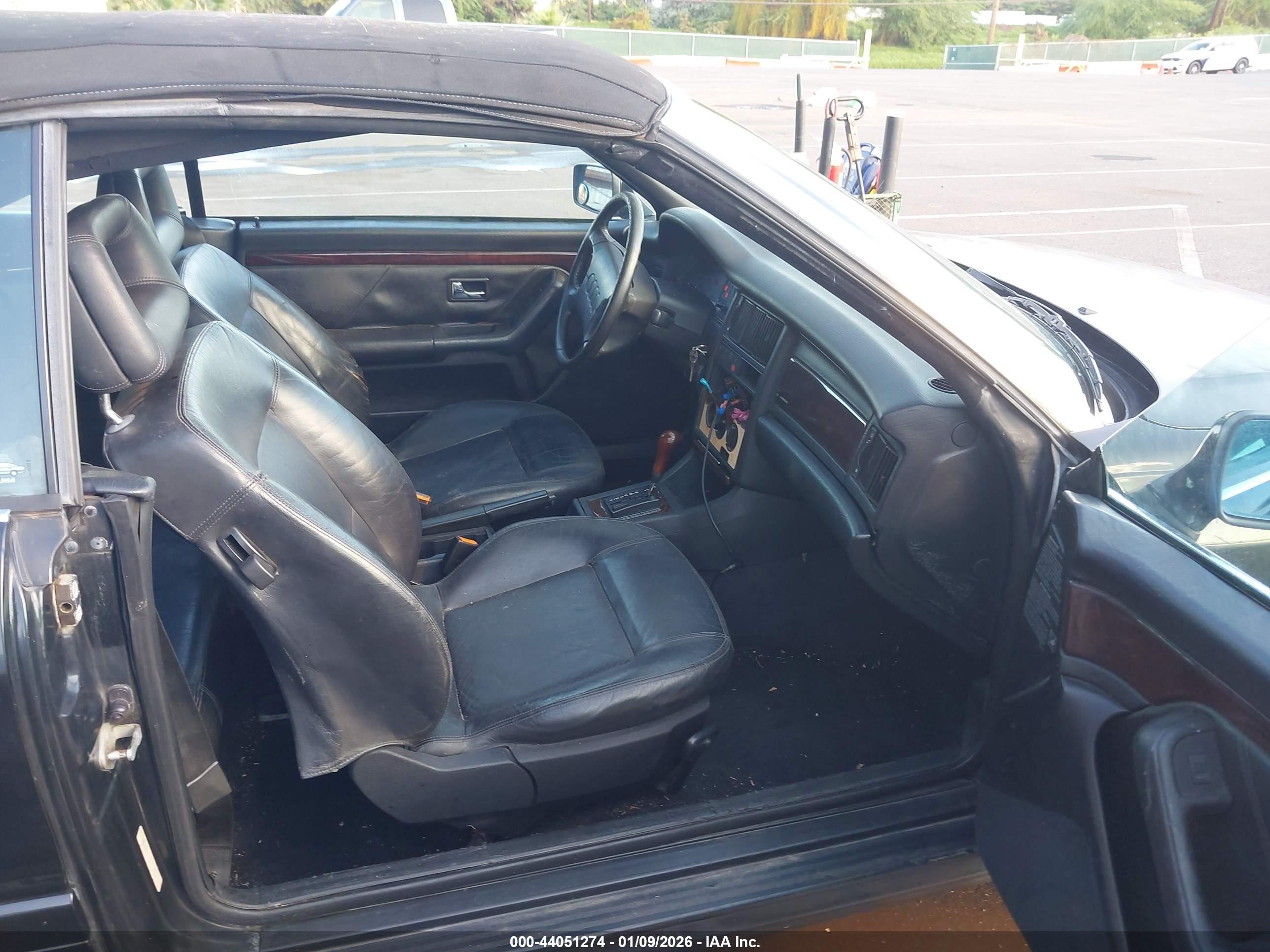 1994 Audi Cabriolet   Черный vin: WAUBL88G3RA003799