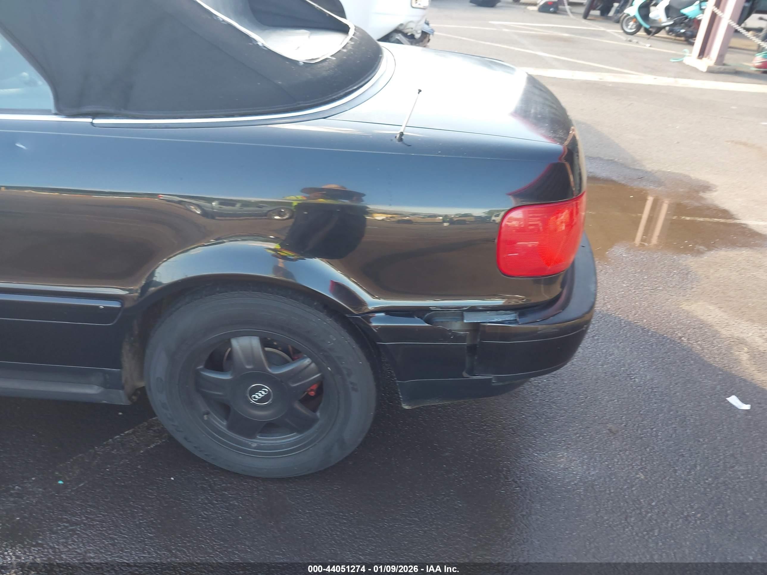 1994 Audi Cabriolet   Черный vin: WAUBL88G3RA003799