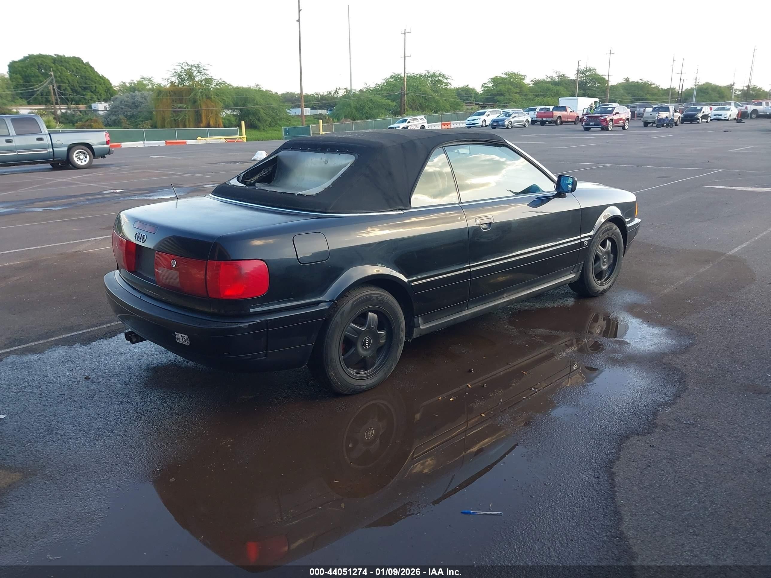 1994 Audi Cabriolet   Черный vin: WAUBL88G3RA003799