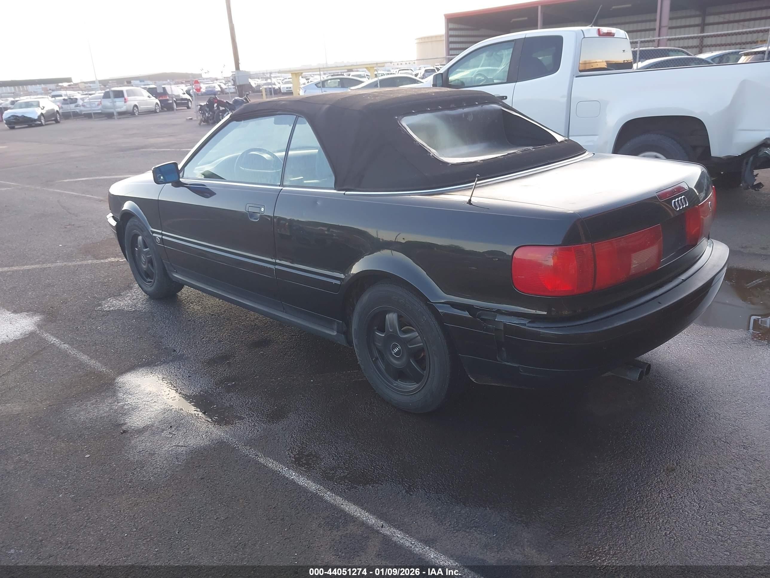 1994 Audi Cabriolet   Черный vin: WAUBL88G3RA003799