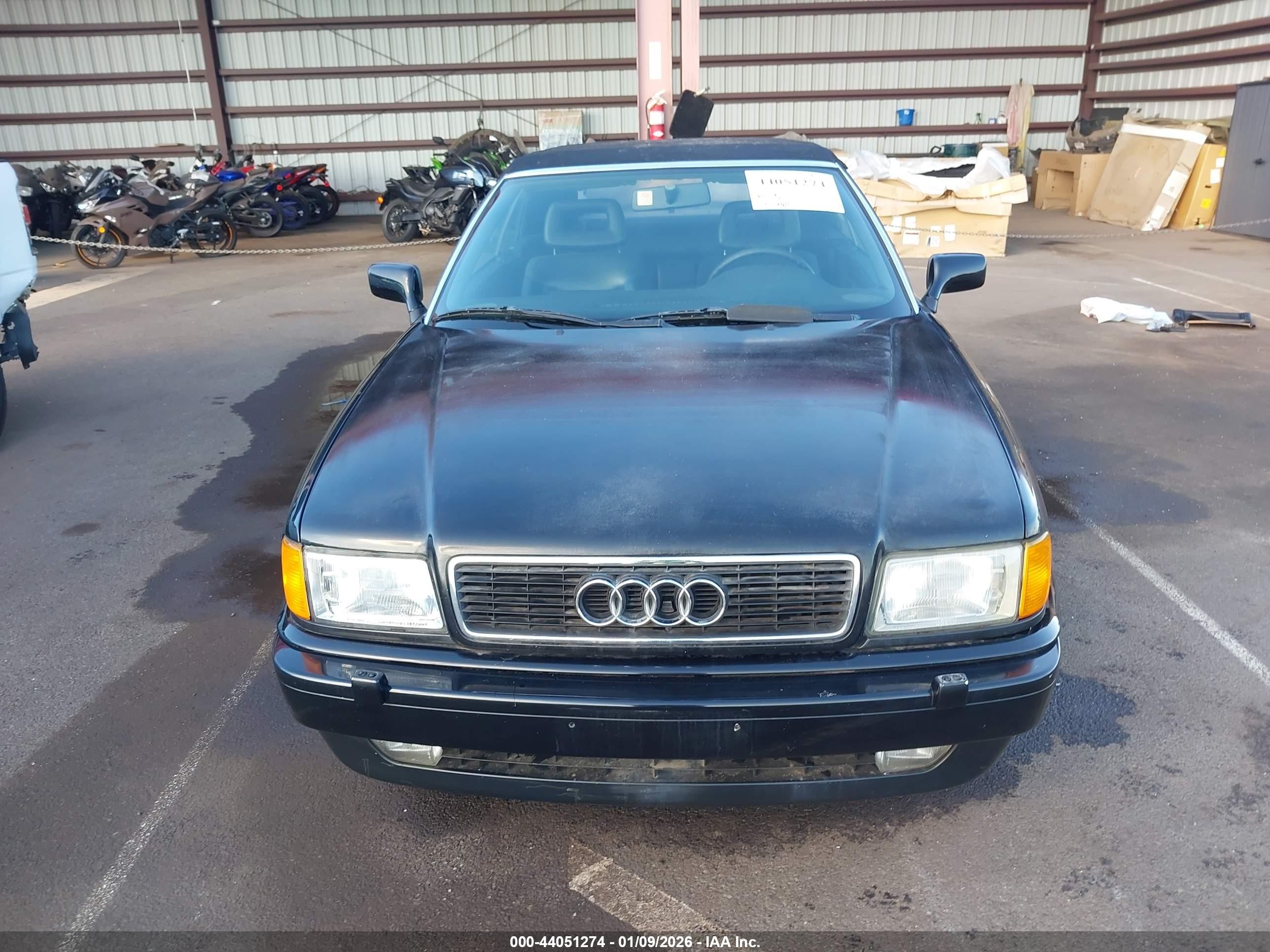 1994 Audi Cabriolet   Черный vin: WAUBL88G3RA003799