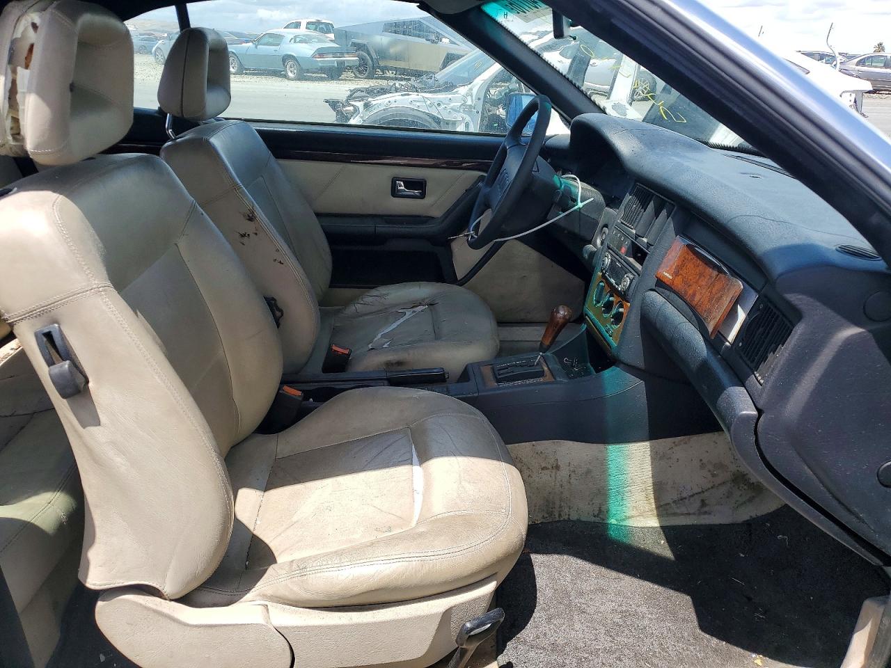 1994 Audi Cabriolet White vin: WAUBL88G6RA003537
