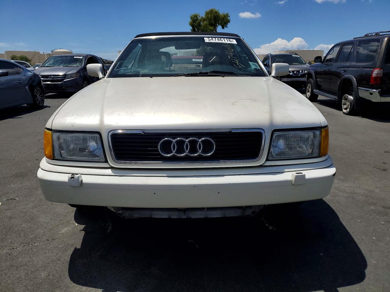 1994 Audi Cabriolet White vin: WAUBL88G6RA003537