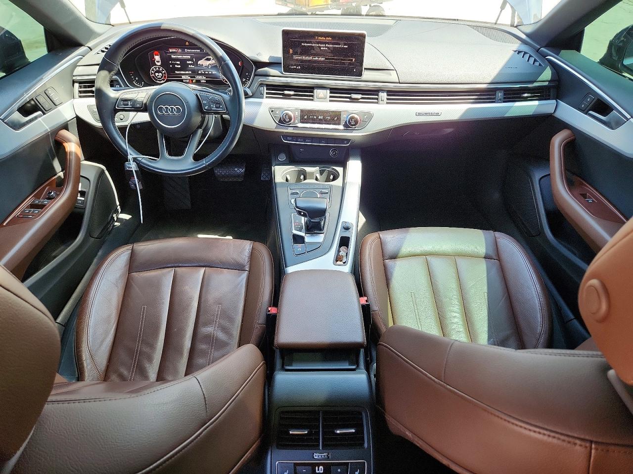 2018 Audi A5 Premium Plus Blue vin: WAUBNCF56JA053048