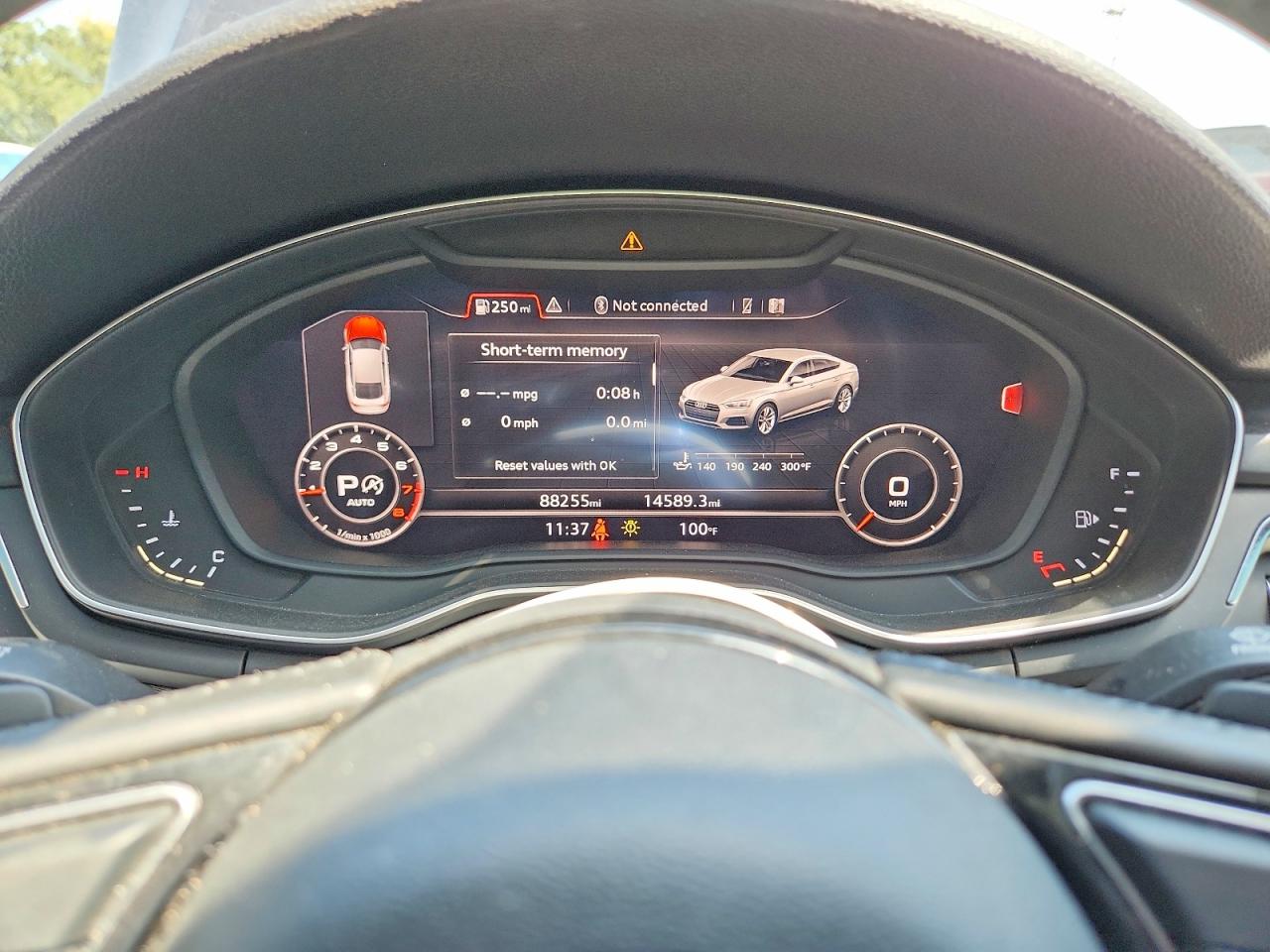 2018 Audi A5 Premium Plus Blue vin: WAUBNCF56JA053048