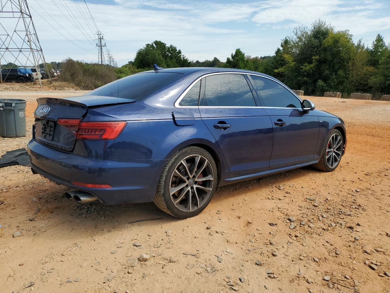 2018 Audi S4 Prestige Blue vin: WAUC4AF42JA002035