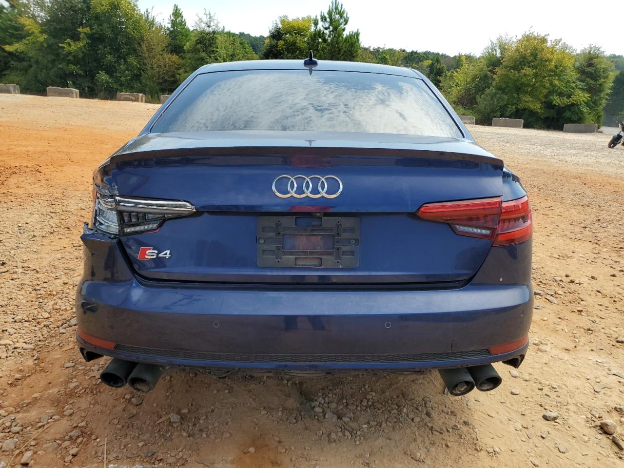 2018 Audi S4 Prestige Blue vin: WAUC4AF42JA002035