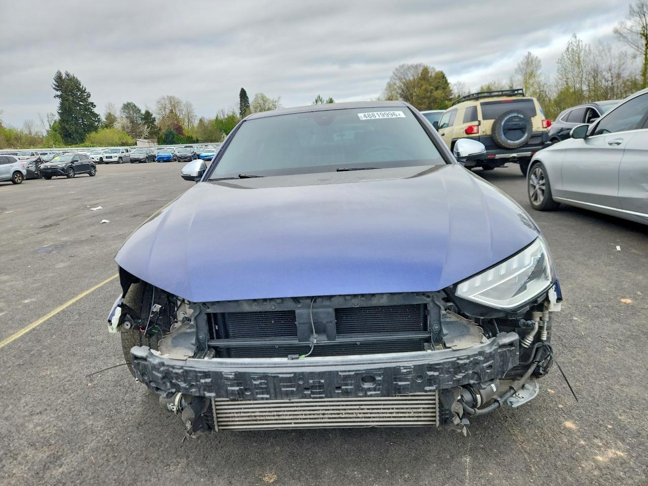 2021 Audi S4 Prestige Blue vin: WAUC4AF42MA065141