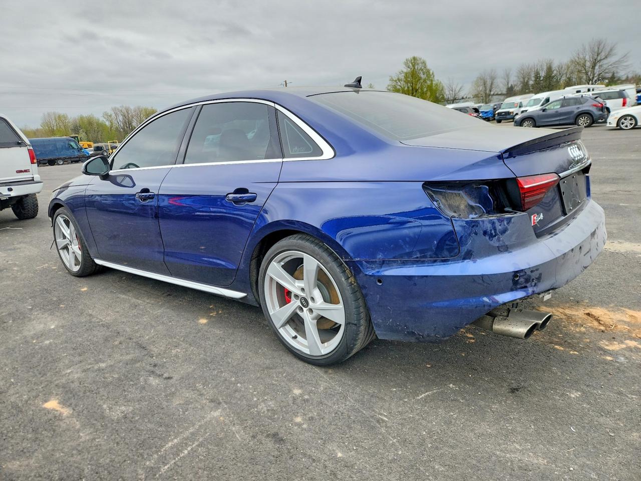 2021 Audi S4 Prestige Blue vin: WAUC4AF42MA065141