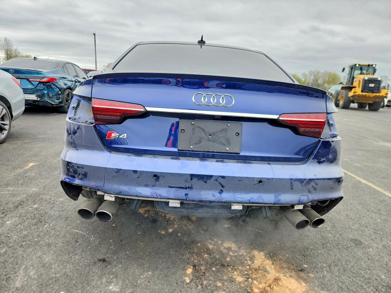 2021 Audi S4 Prestige Blue vin: WAUC4AF42MA065141