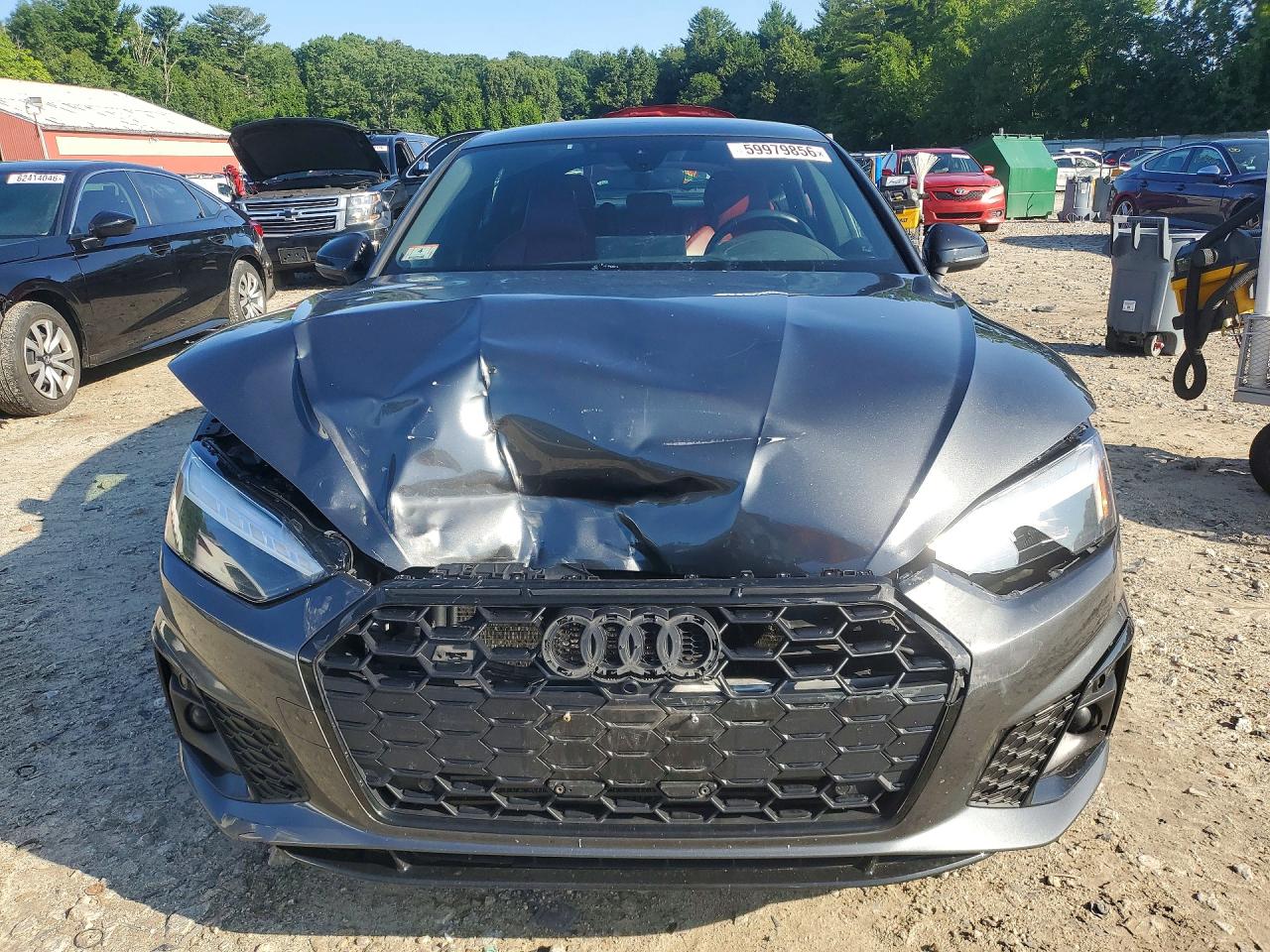 2021 Audi S5 Premium Plus Gray vin: WAUC4CF56MA046192