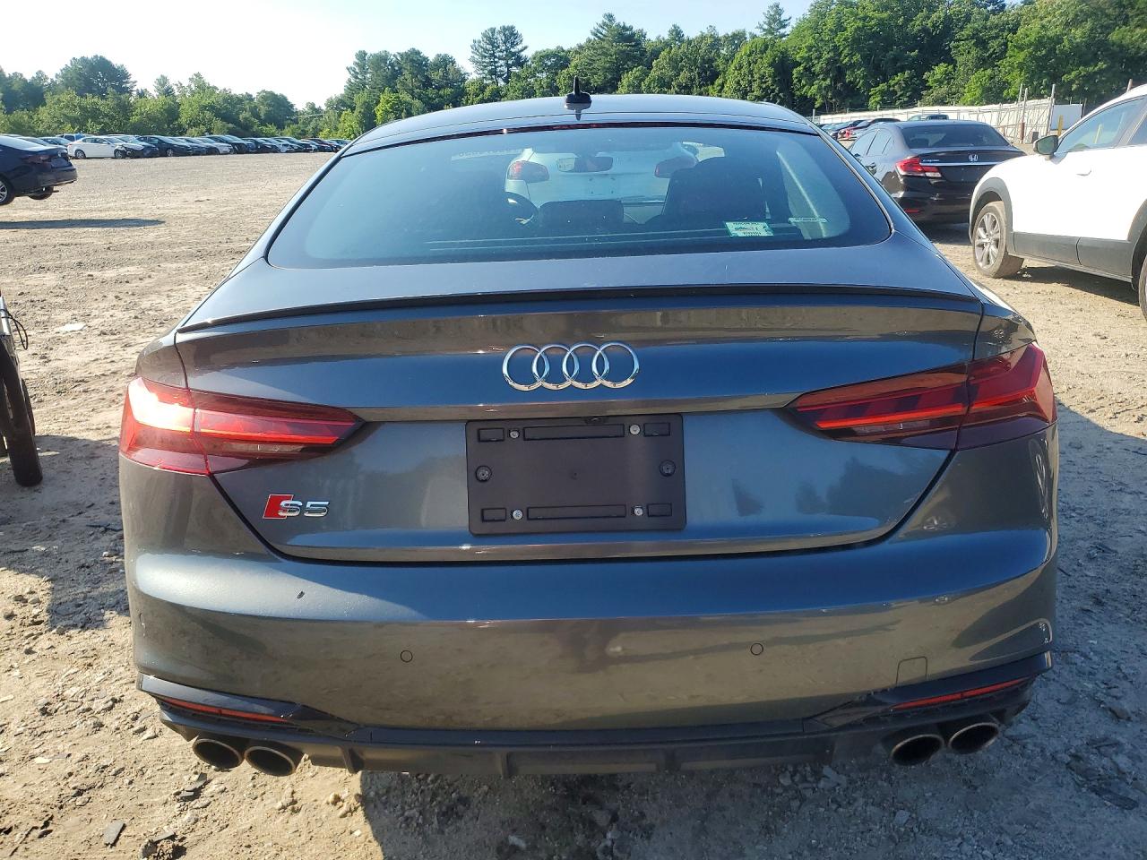 2021 Audi S5 Premium Plus Gray vin: WAUC4CF56MA046192