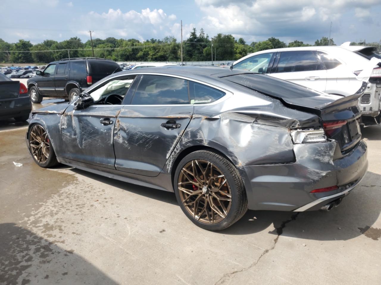 2018 Audi S5 Prestige Серый vin: WAUC4CF57JA052496