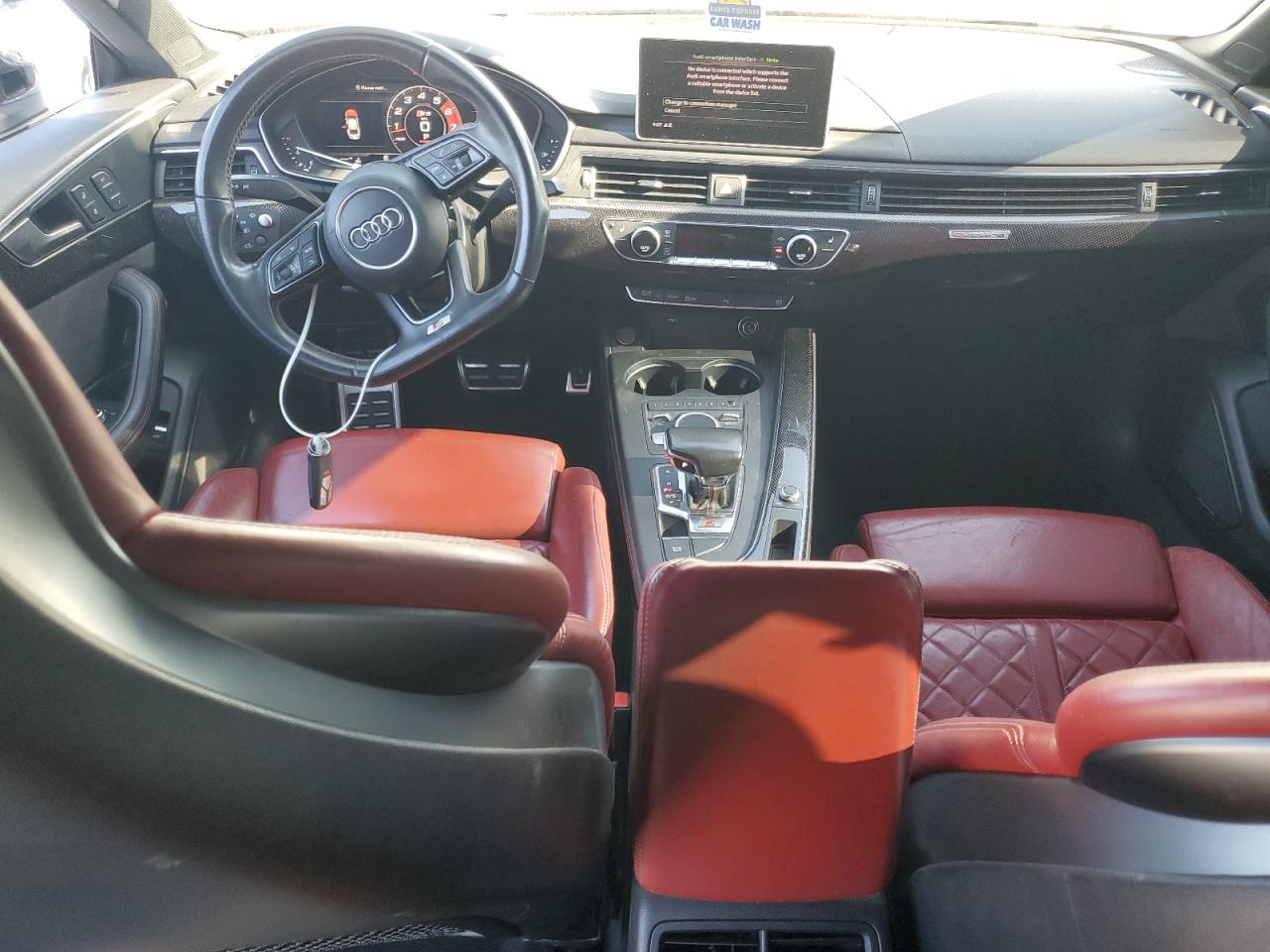 2018 Audi S5 Prestige Белый vin: WAUC4CF58JA063507