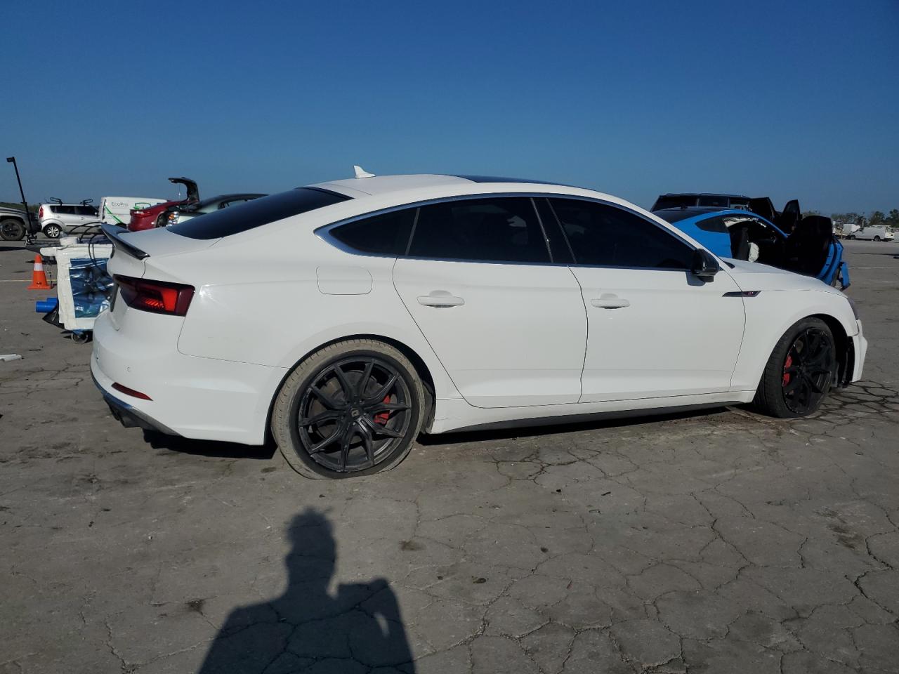 2018 Audi S5 Prestige Белый vin: WAUC4CF58JA063507