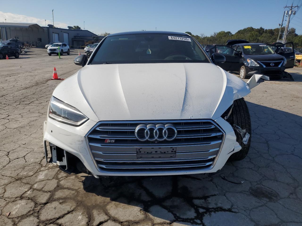 2018 Audi S5 Prestige Белый vin: WAUC4CF58JA063507