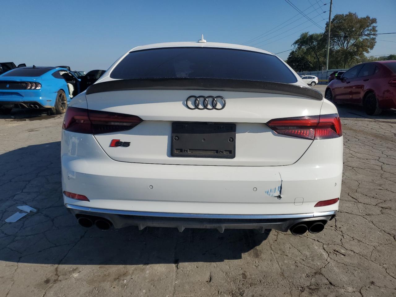 2018 Audi S5 Prestige Белый vin: WAUC4CF58JA063507