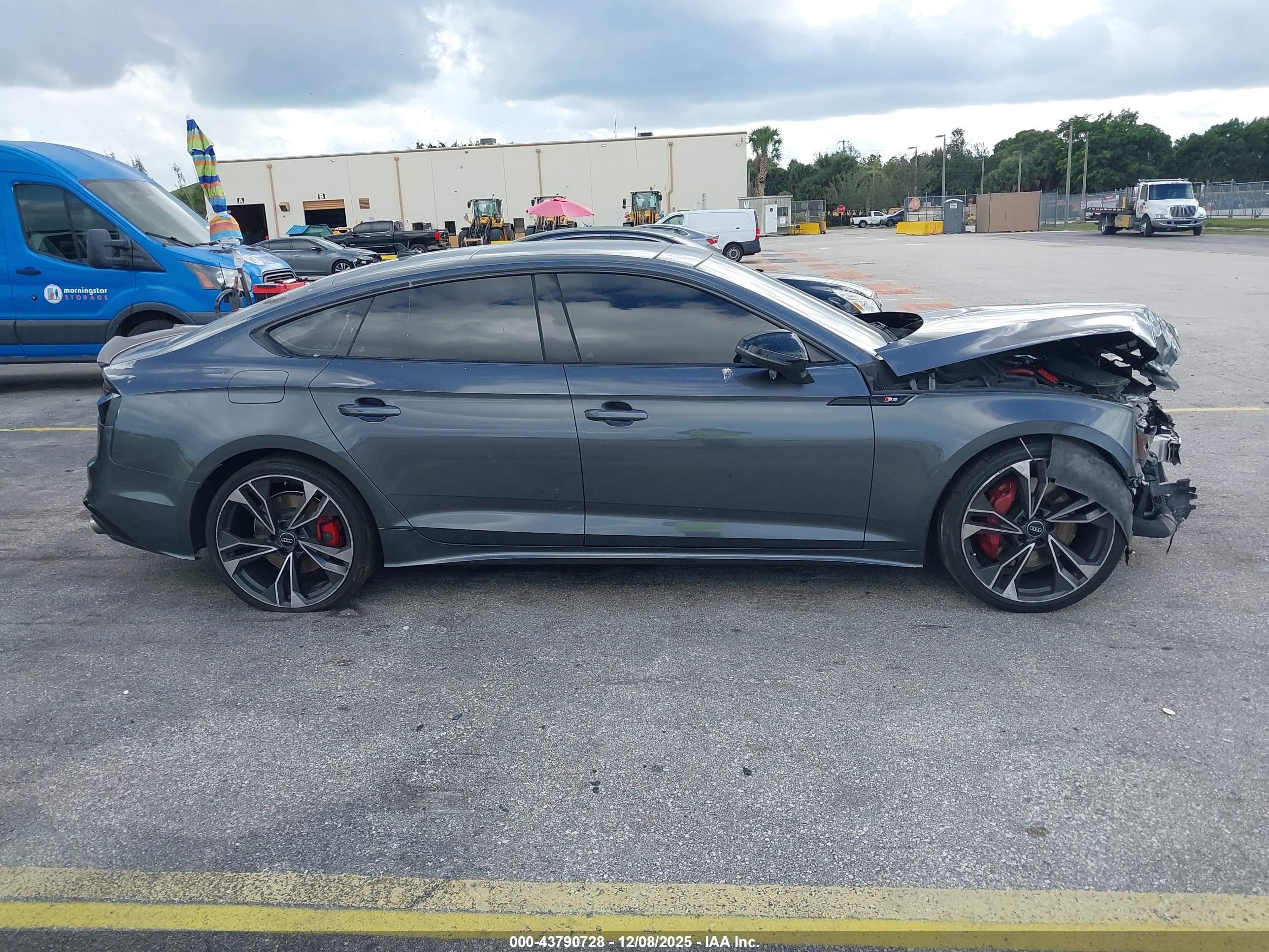 2021 Audi S5 Sportback Premium Plus Tfsi Quattro Tiptronic Gray vin: WAUC4CF59MA008682