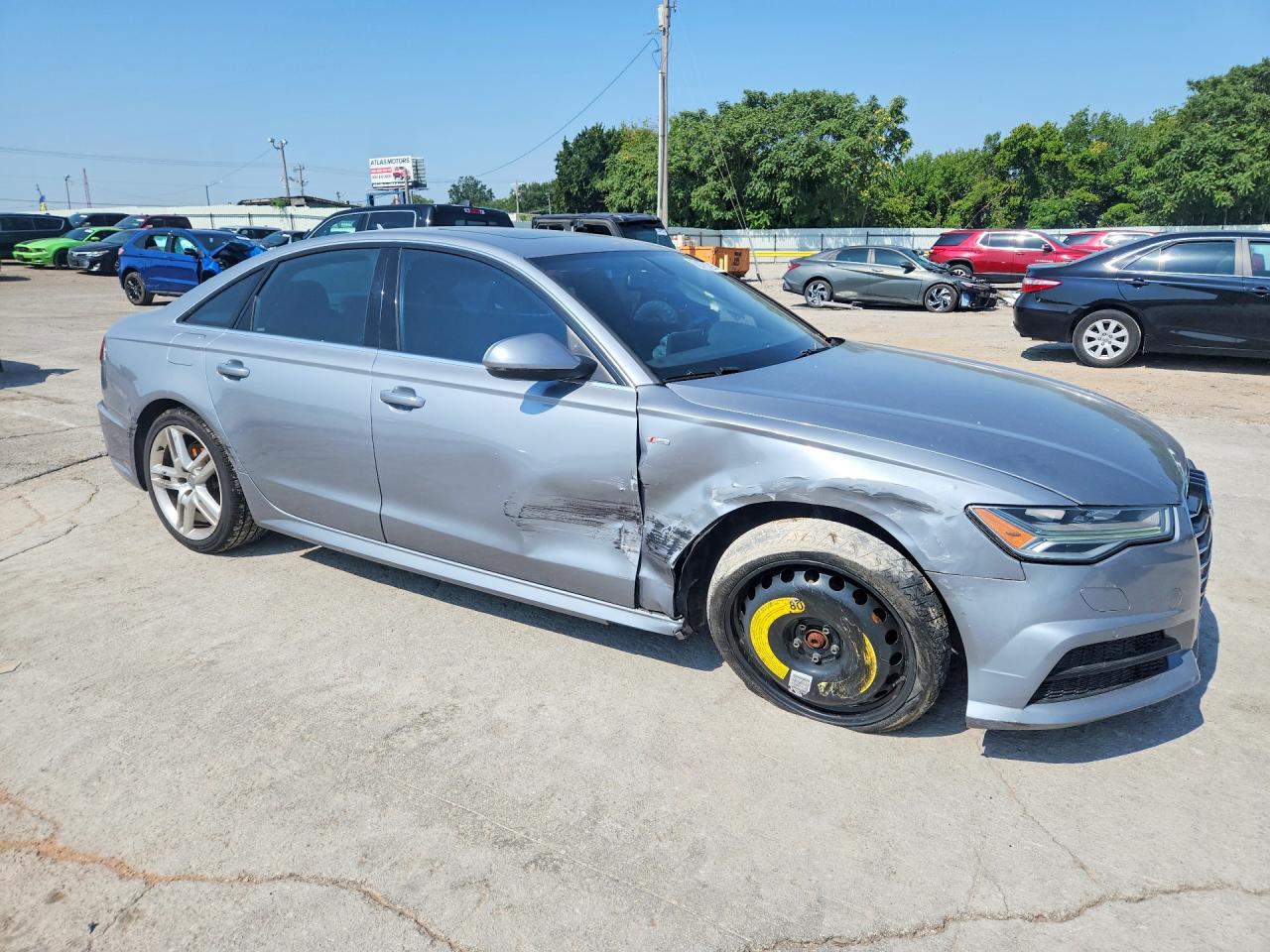 2017 Audi A6 Premium Gray vin: WAUC8AFC3HN080399